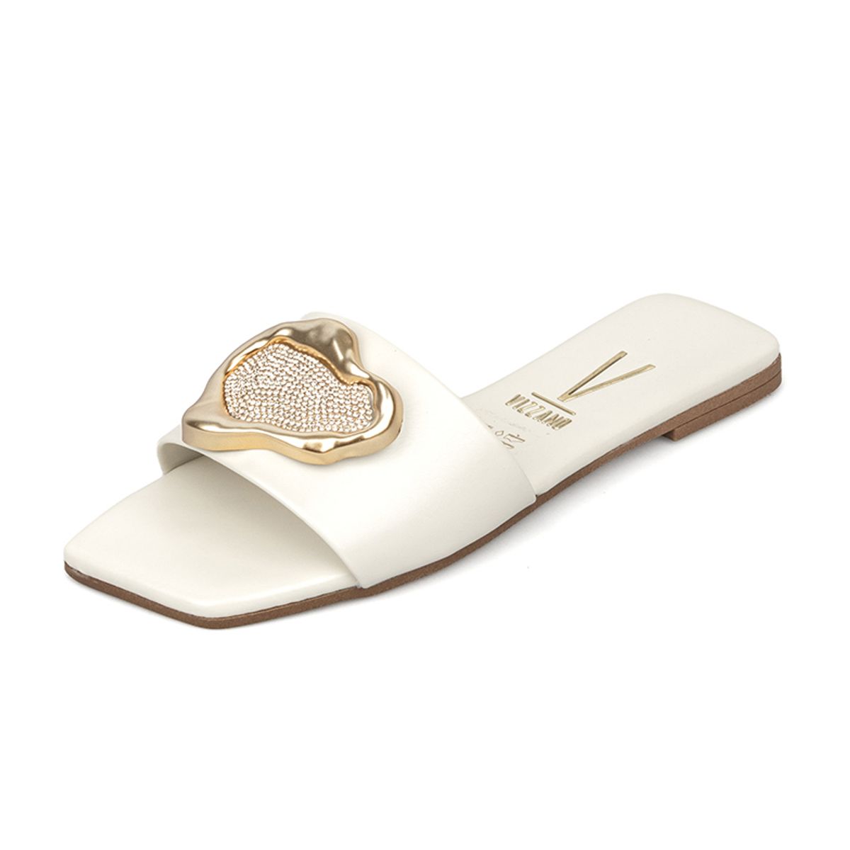 VIZZANO - Sandalia Plana Marfil-Dorado Vizzano