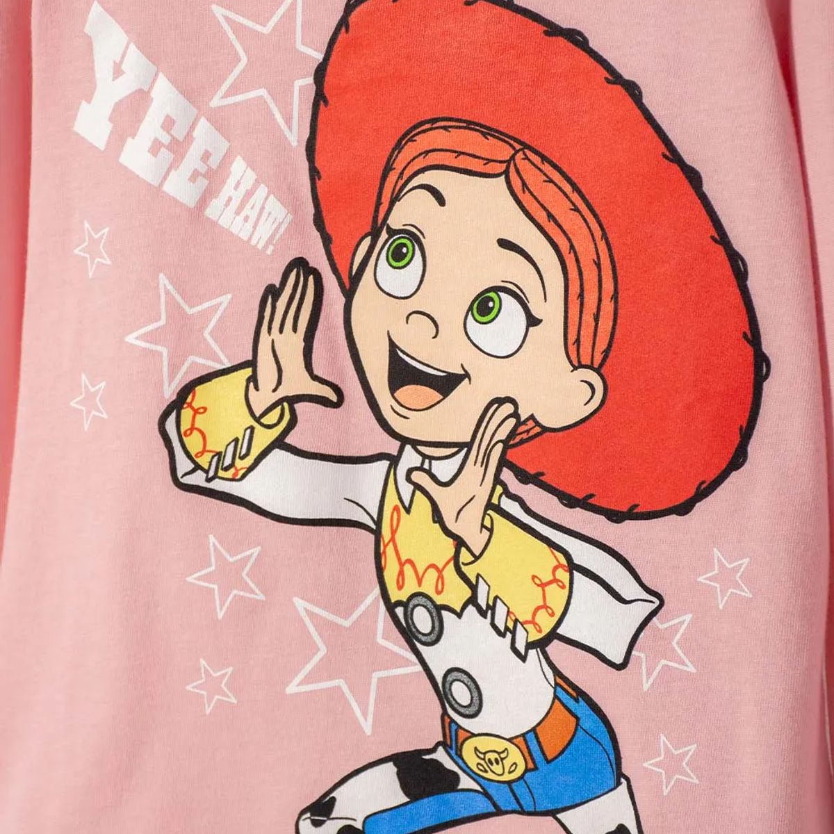 DISNEY - Camiseta de Toy Story manga larga rosada para niña 3T a 6T