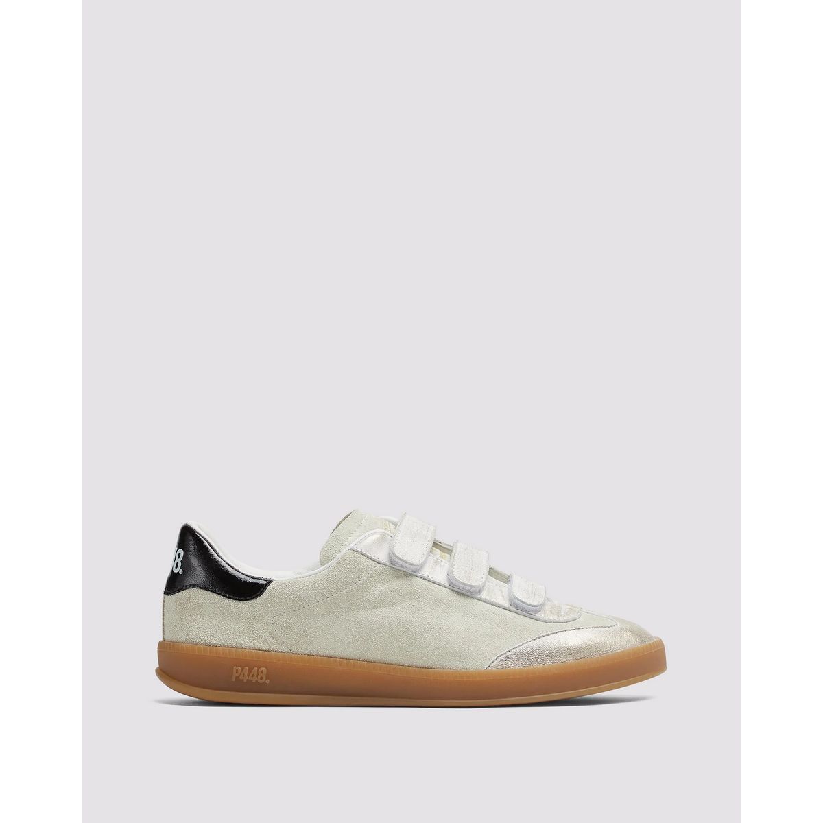 P448 - Tenis monza velcro olisil mujer P448 Beige F24MONZAVELBEI