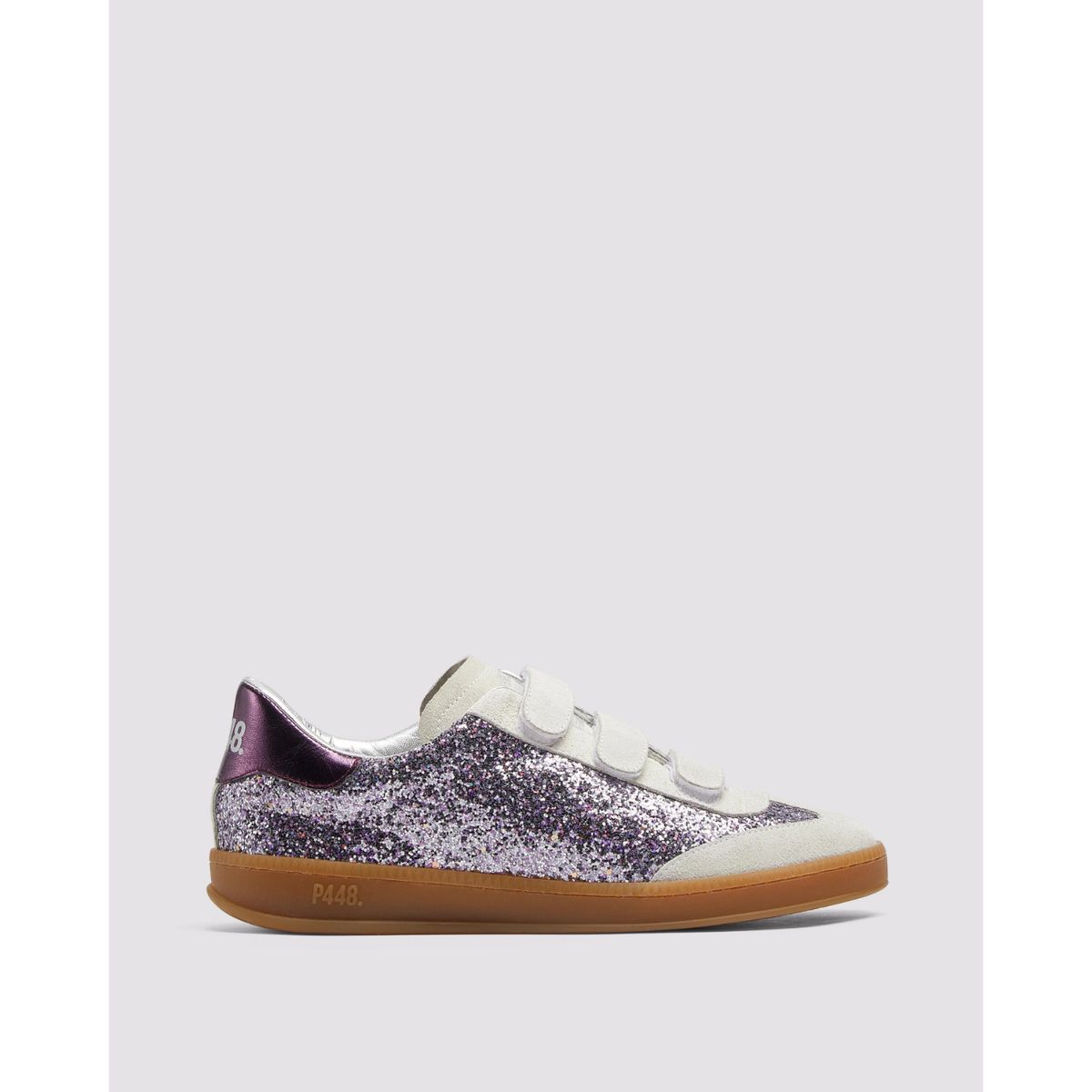 P448 - Tenis p448 capri glitter mujer P448 Morado F25CAPRI155WPUR