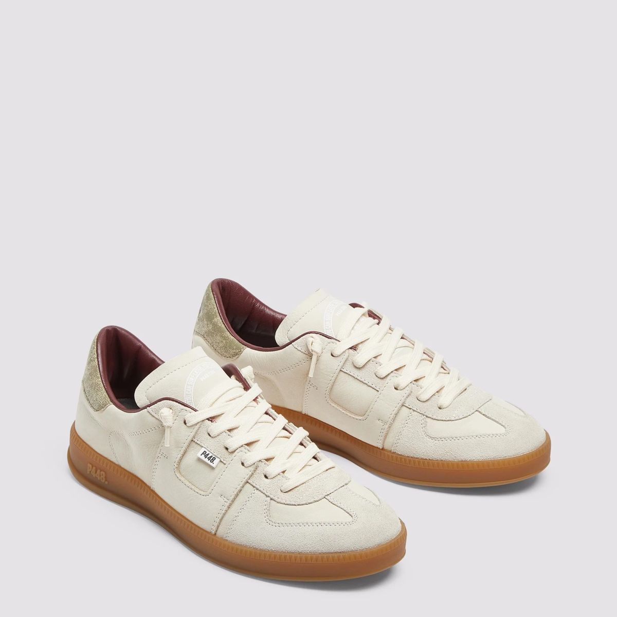 P448 - Tenis p448 monza 1 mojito hombre P448 Beige F25MONZA1MSND