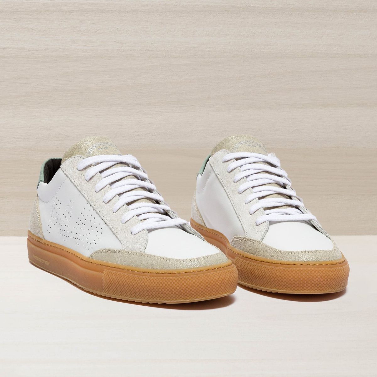 P448 - Zapatilla soho men P448 Blanco ZAPASOHOWHIEL