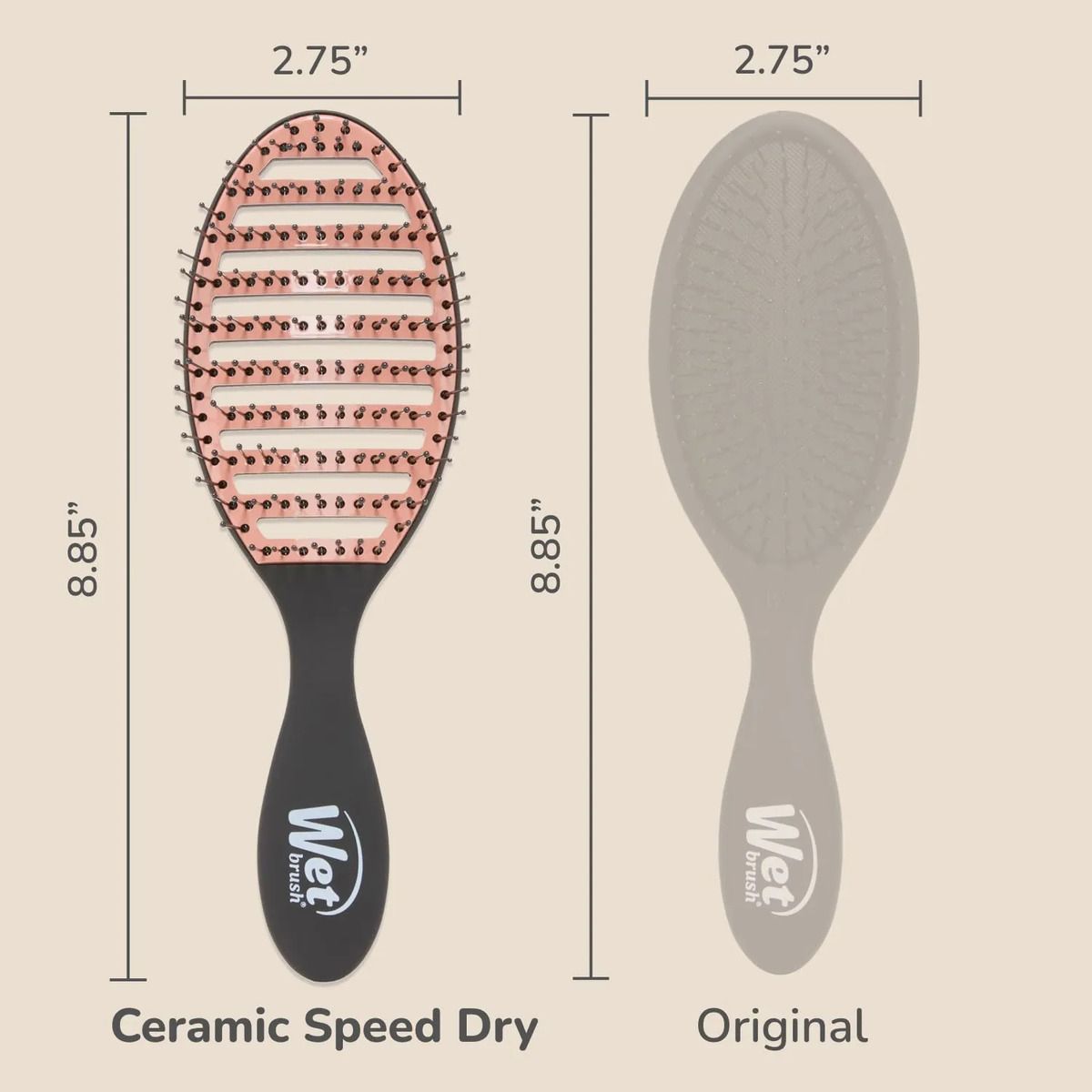 WET BRUSH - Cepillo Secado Rápido Wet Brush Heatflex Antienredo