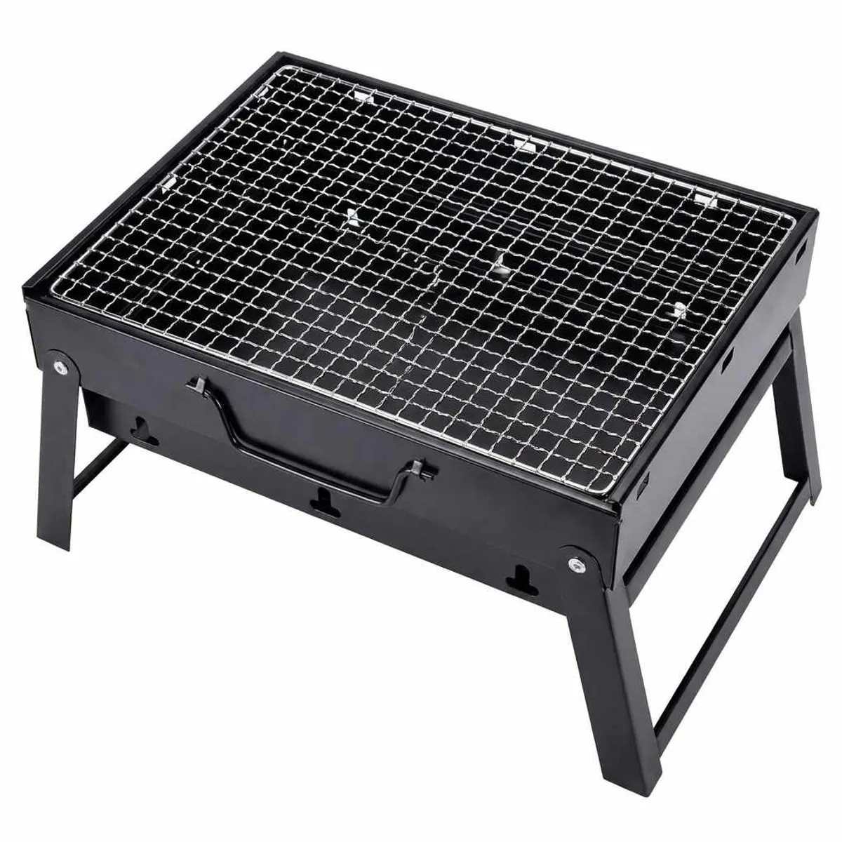 GENERICO - Asador Parrilla Portátil Plegable A Carbón Para Bbq Camping