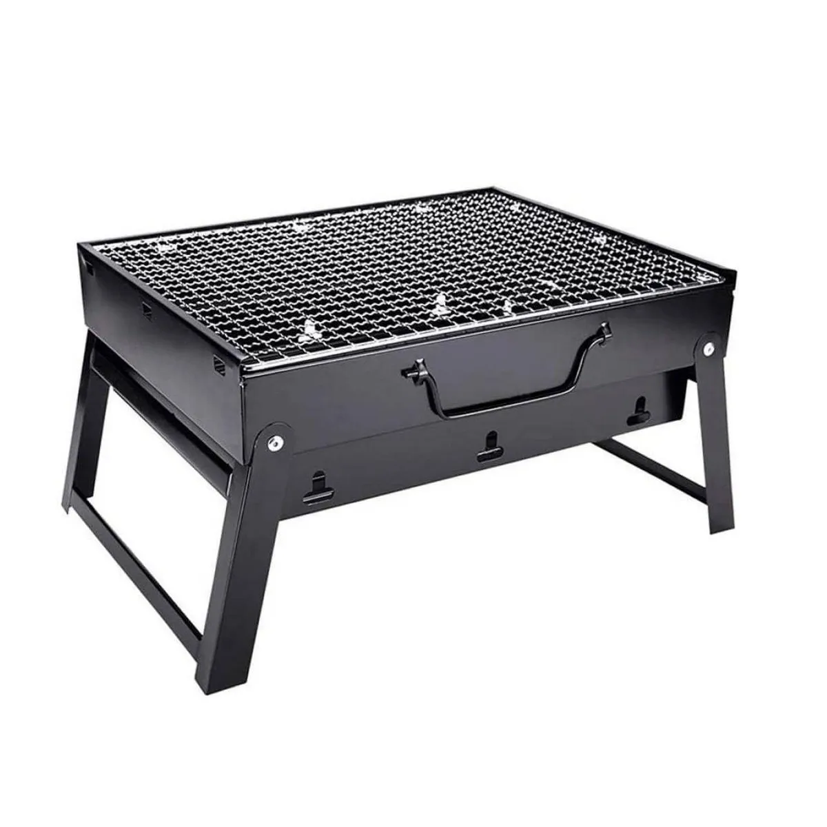 GENERICO - Asador Parrilla Portátil Plegable A Carbón Para Bbq Camping