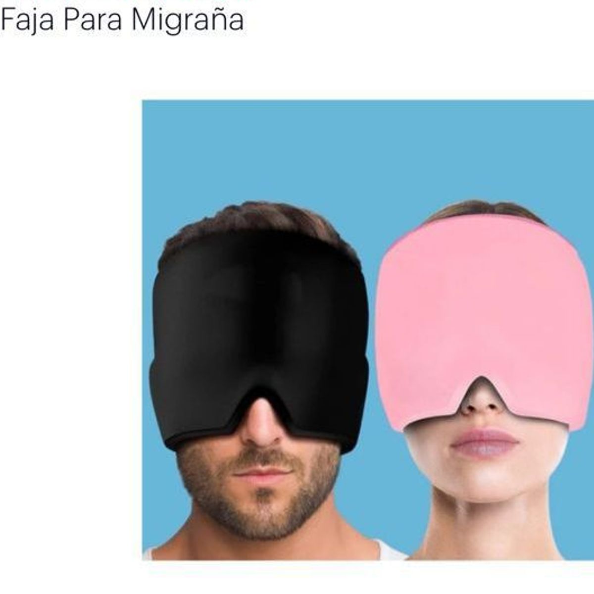 CHINA GLAZE - Faja para migraña de dolor de cabeza unisex