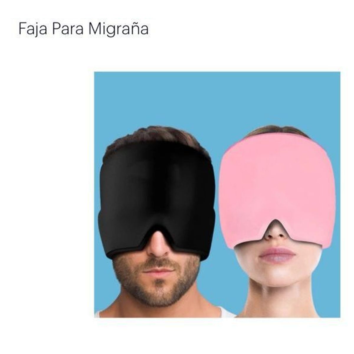 CHINA GLAZE - Faja para migraña de dolor de cabeza unisex