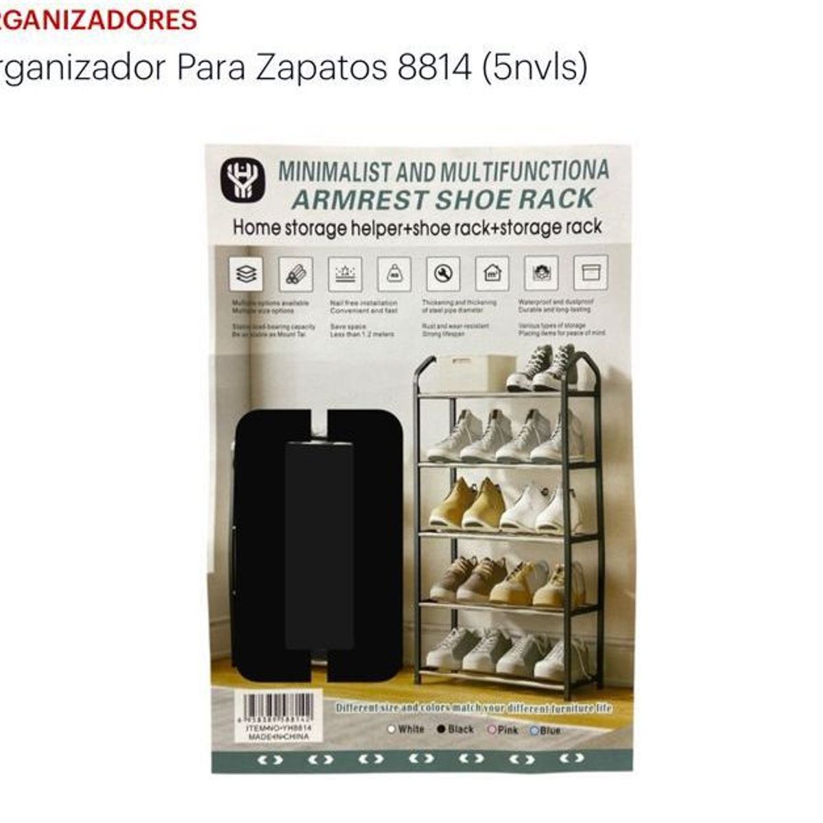 CHINA GLAZE - Organizador para zapatos B-5 5nvls