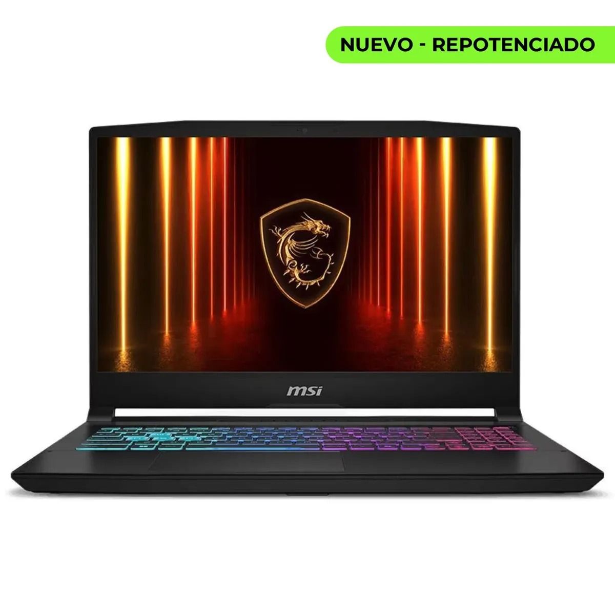 MSI - PORTATIL GAMER MSI KATANA - INTEL CORE I7 14650HX + RTX 5070 - 15.6" 2K 165HZ - RAM 20GB SSD 512GB