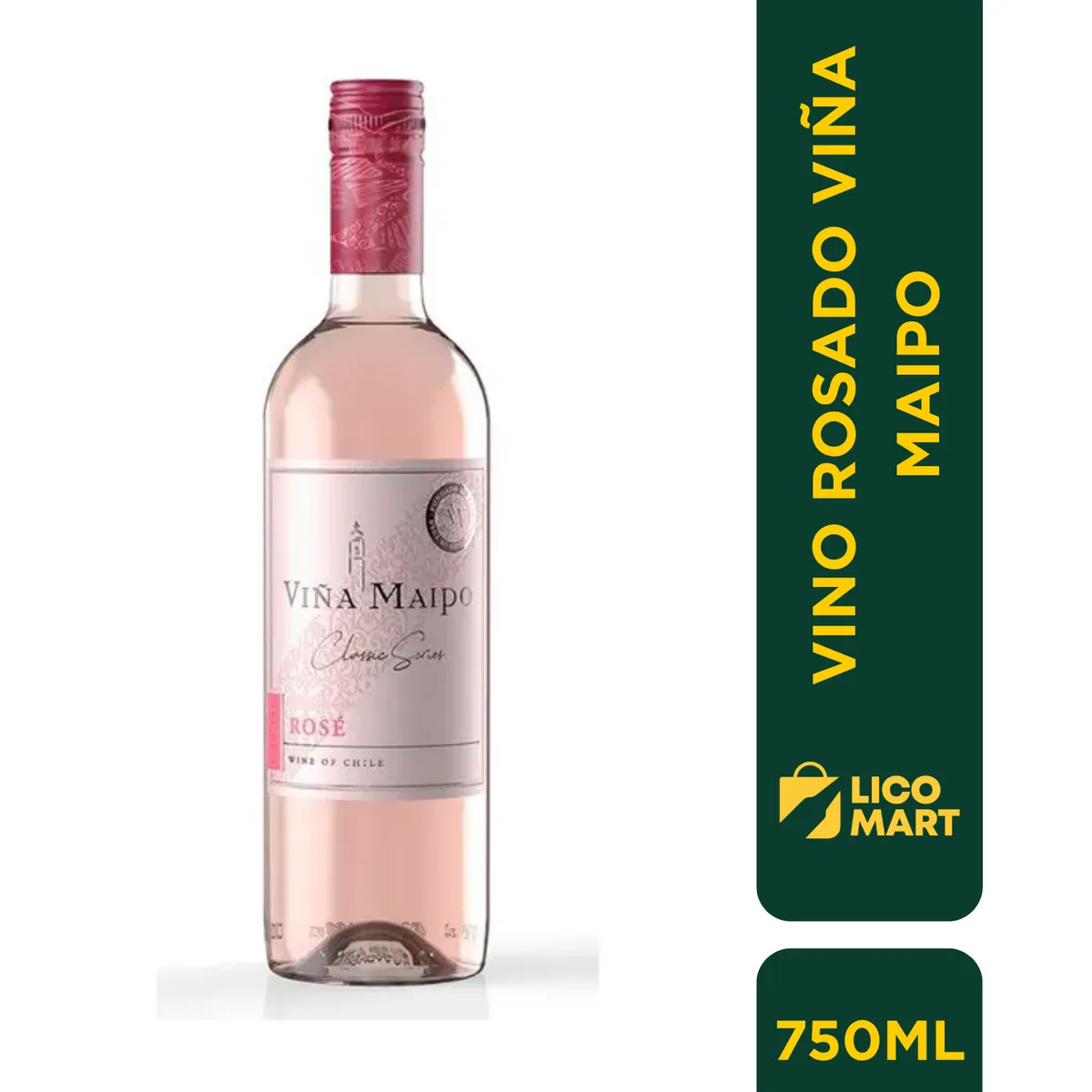 GENERICO - VINO ROSADO VIÑA MAIPO 750 ML