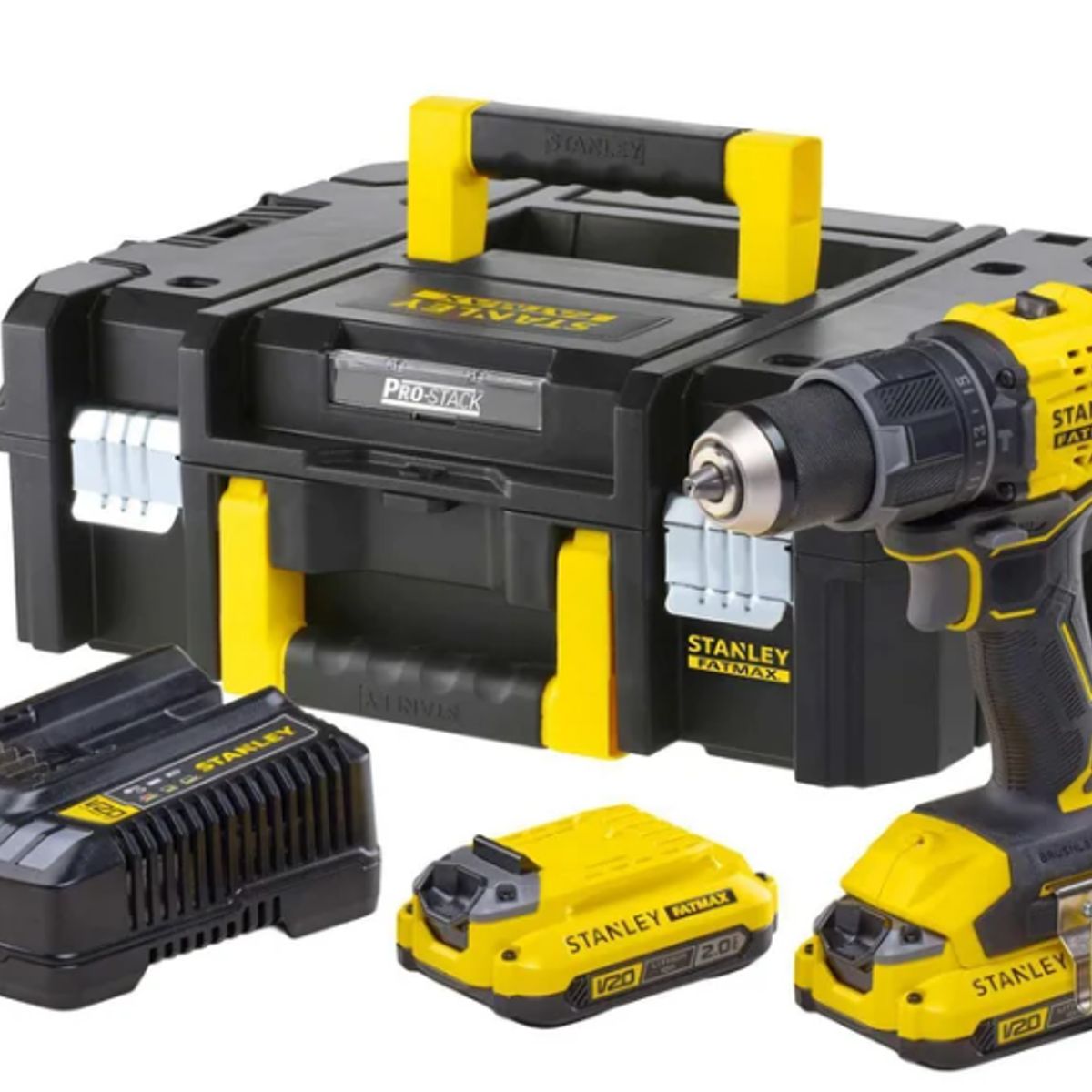 STANLEY - Stanley Taladro Percutor 20V Max Brushless