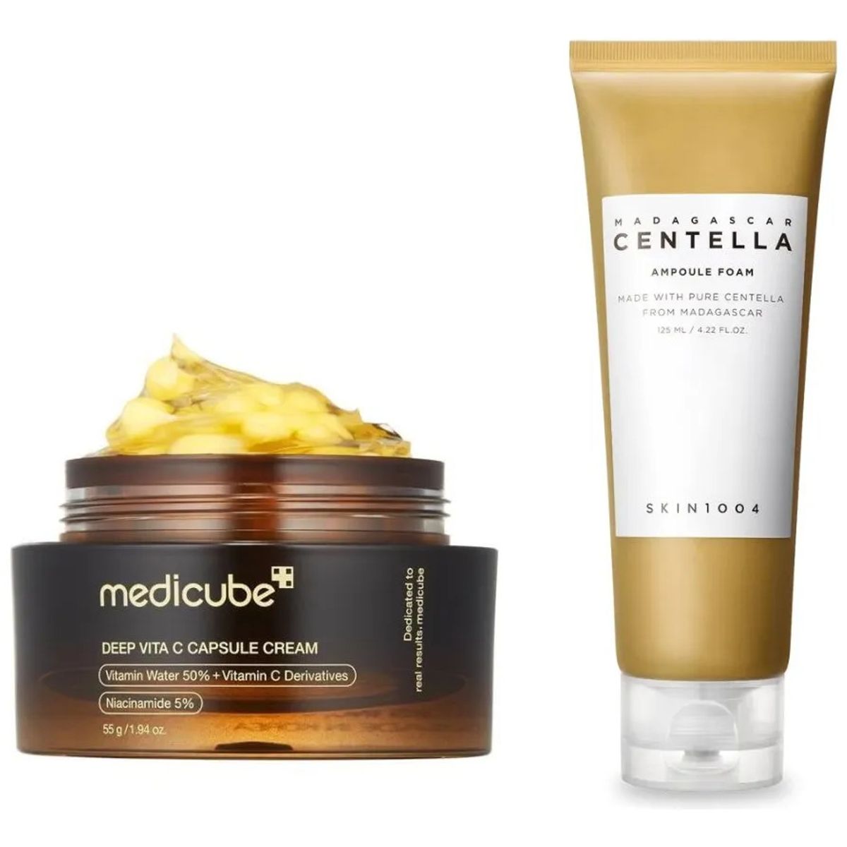 SKIN1004 - Espuma Limpiadora Centella Asiatica Vitamina C Crema Medicub