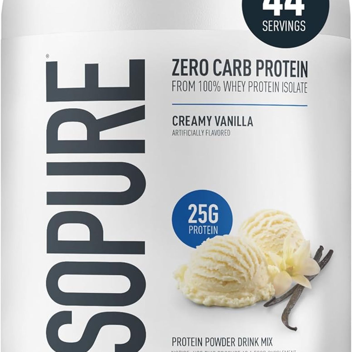 ISOPURE - Isopure Zero Carb 3LB Proteína Aislada 44 Servicios