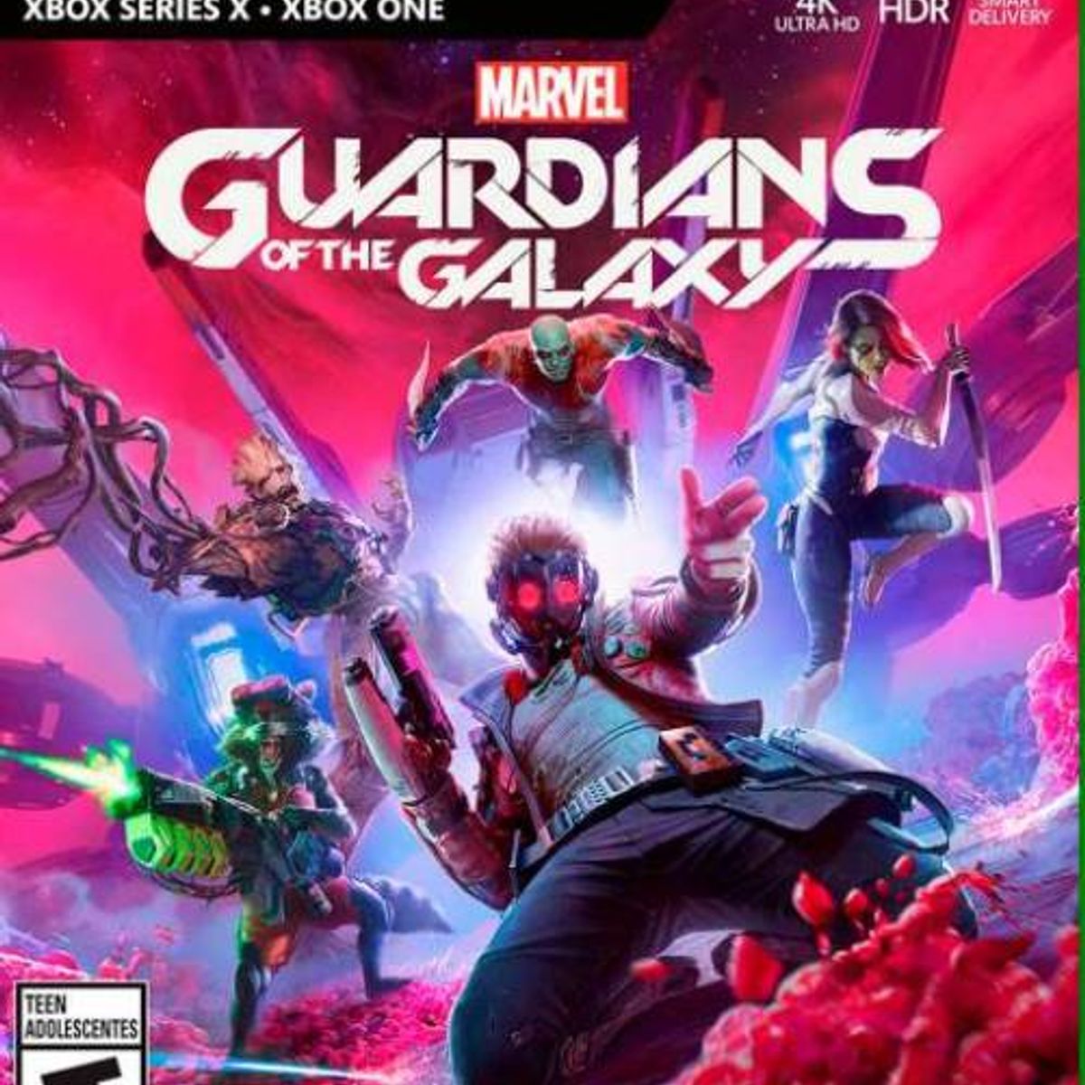 XBOX - Guardians Of The Galaxy Xbox Series X Xbox One, Físico