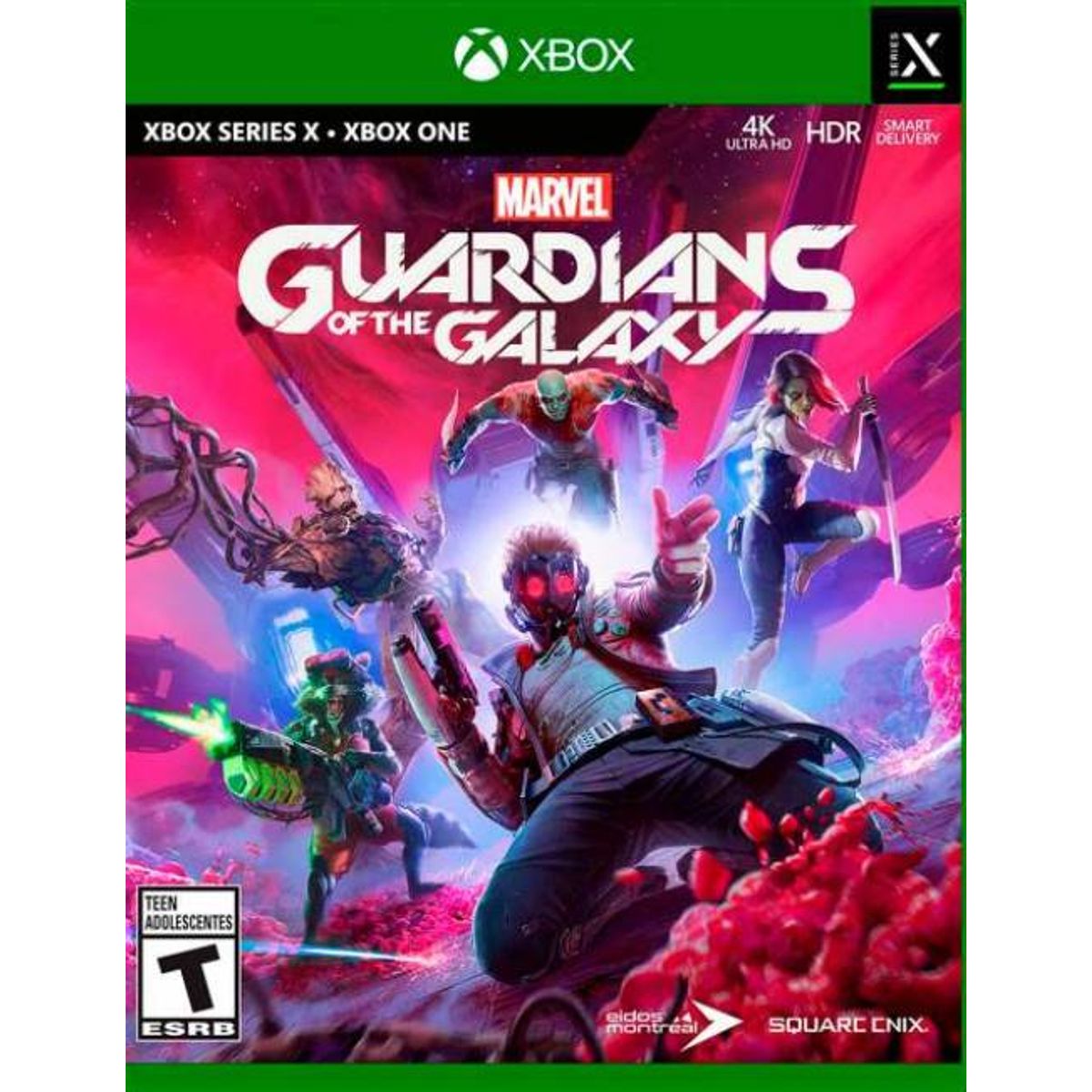 XBOX - Guardians Of The Galaxy Xbox Series X Xbox One, Físico