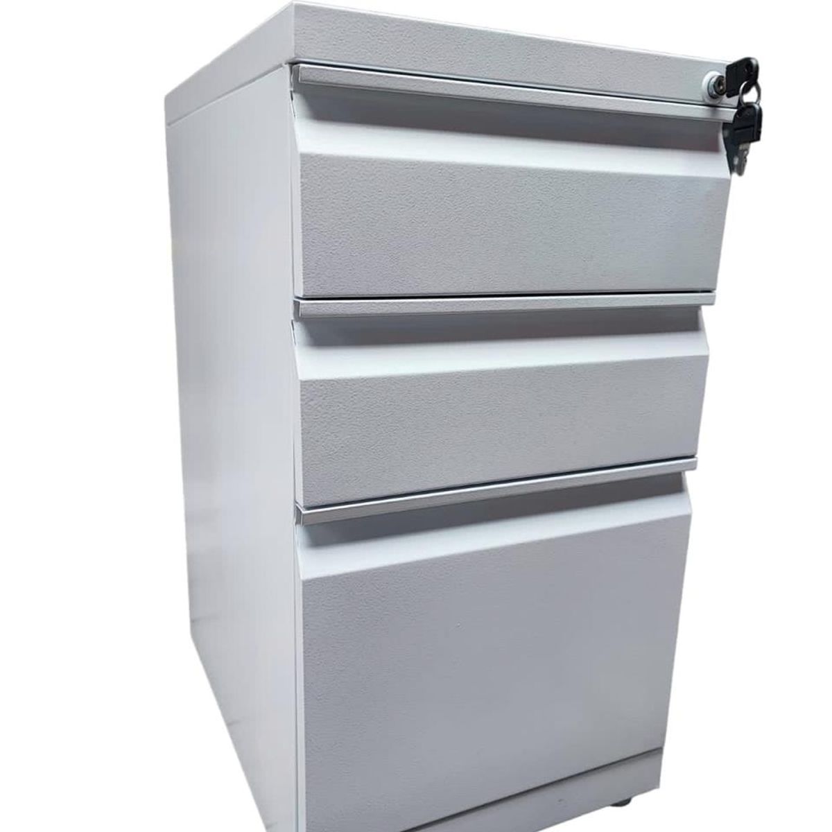 GENERICO - CAJONERA 2X1 METALICA GRIS