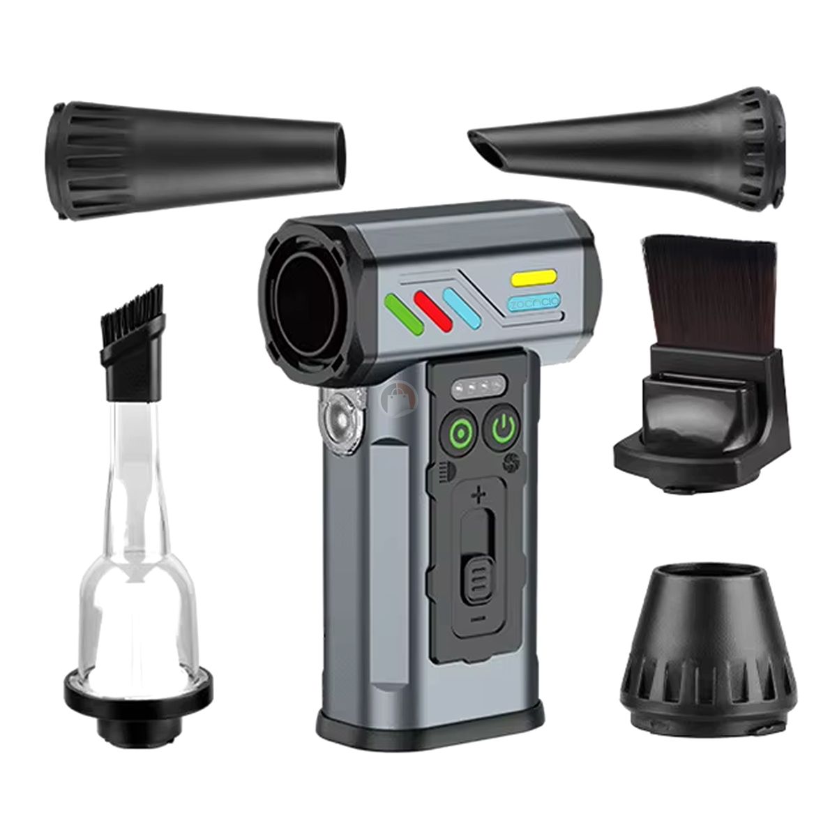 ZOCOCIO - Aspiradora Y Soplador Electrico De Mano 2 En 1 Turbo Jet Fan