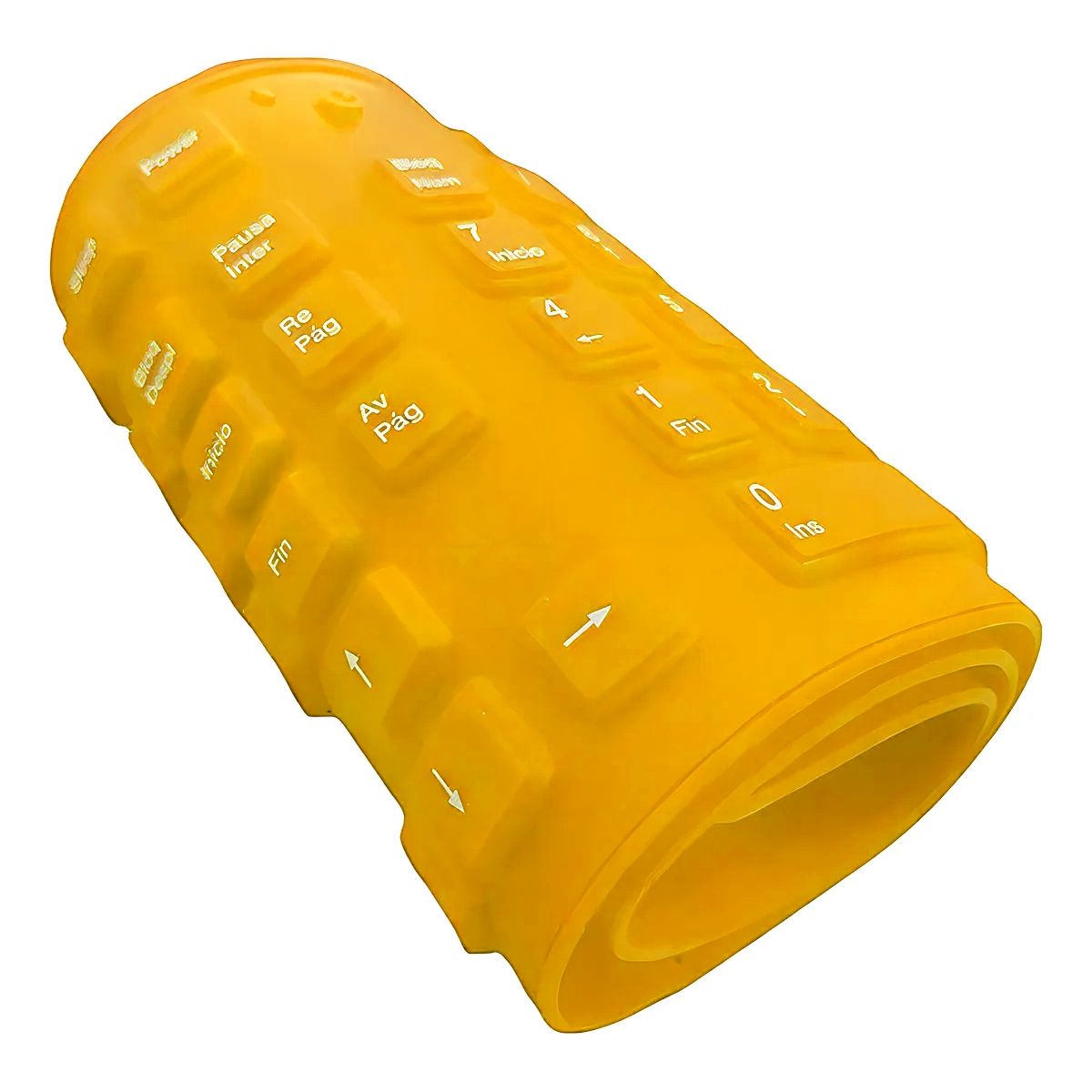 GENERICO - Teclado Flexible Silicona Usb Impermeable Gamer Ergonomico