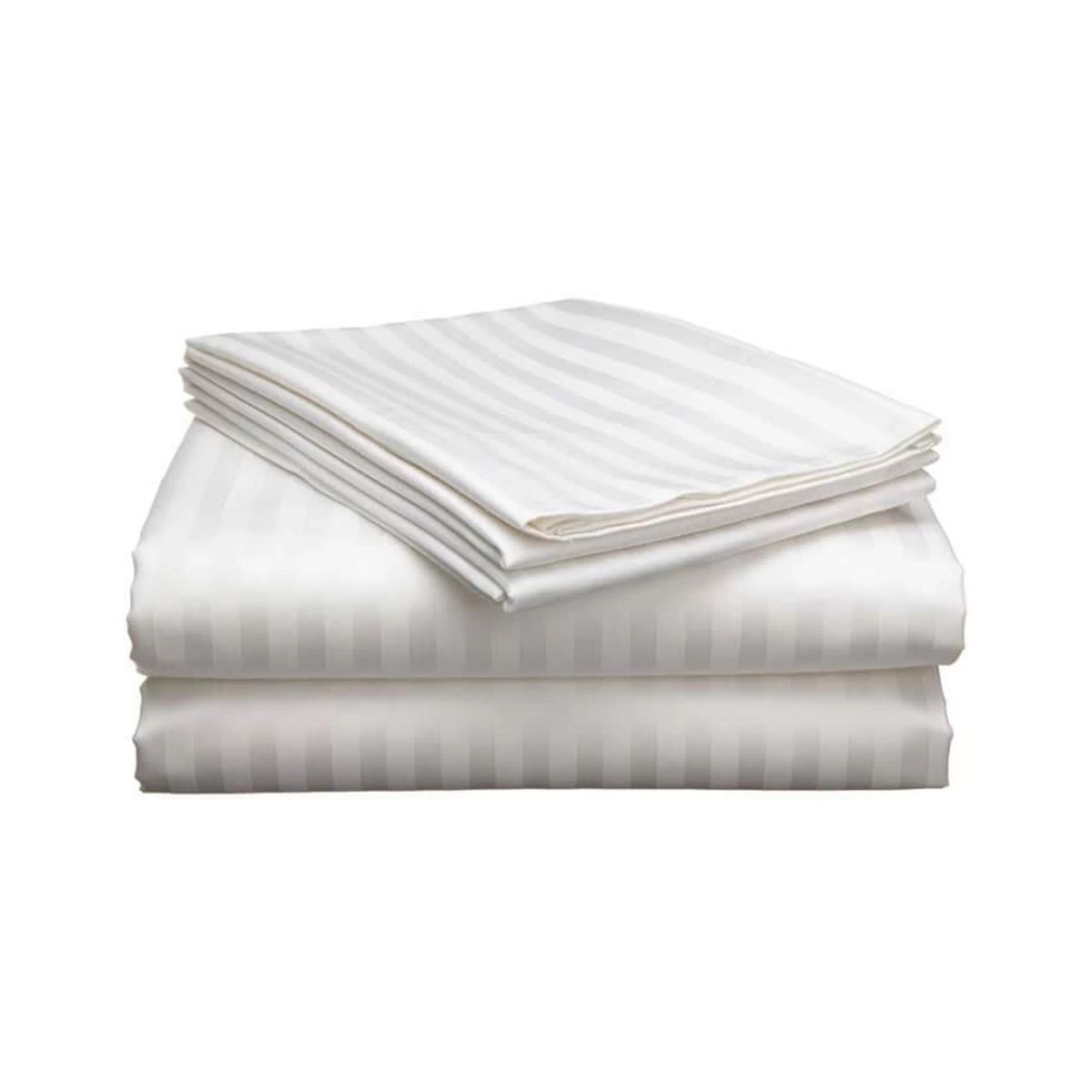 VENECIA - Sabanas Doble 100% Algodón 420 Hilos SW4053F Venecia-Blanco