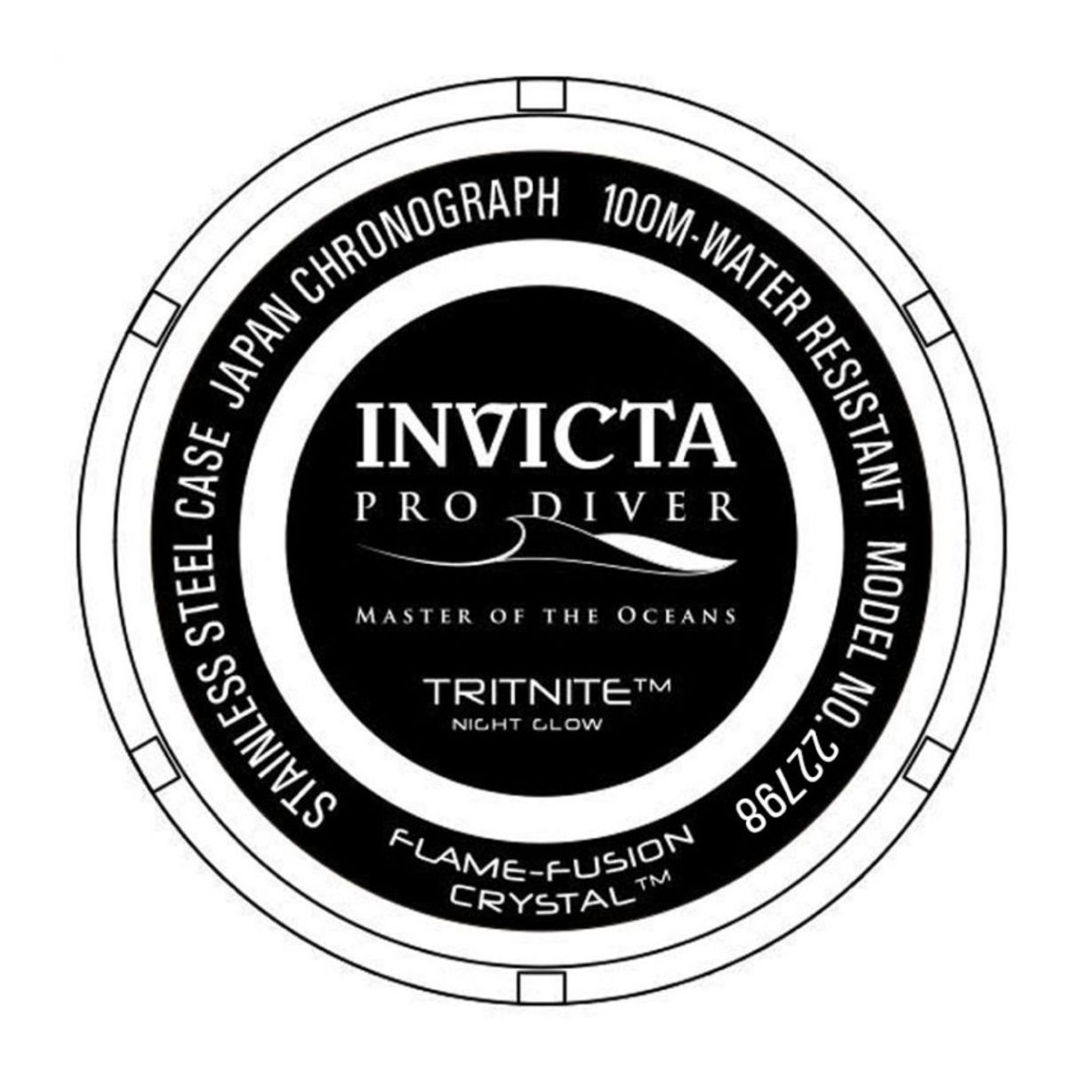 INVICTA - Reloj Invicta Para Men Azul 22798