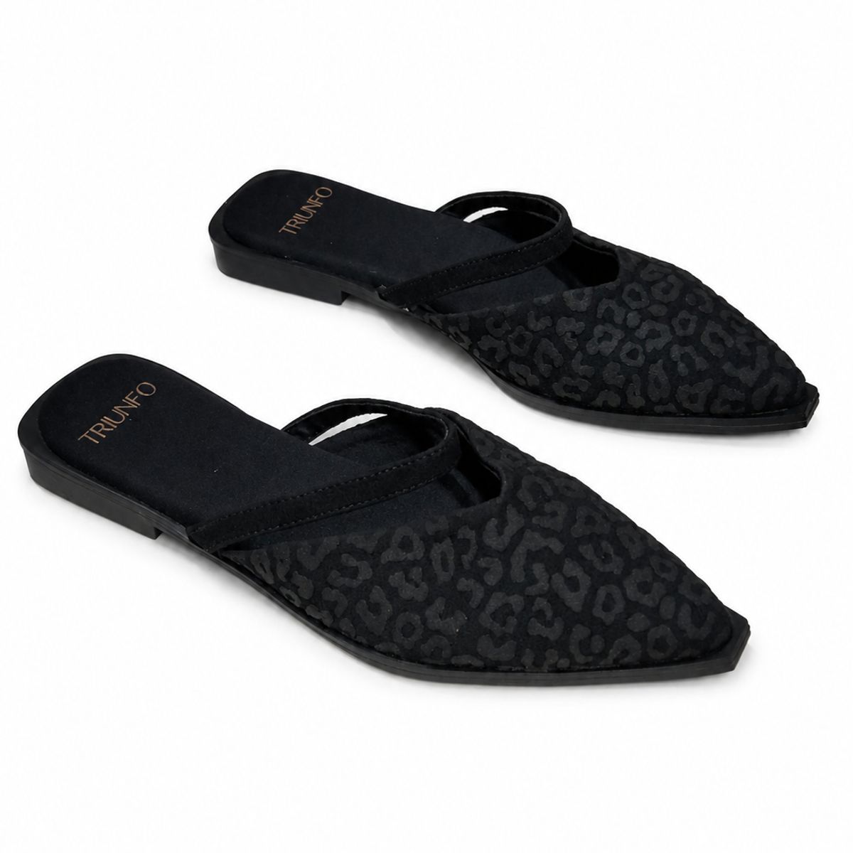 CALZADO TRIUNFO - Zapatos Zuecos - Calzado Triunfo - Correa - Negro