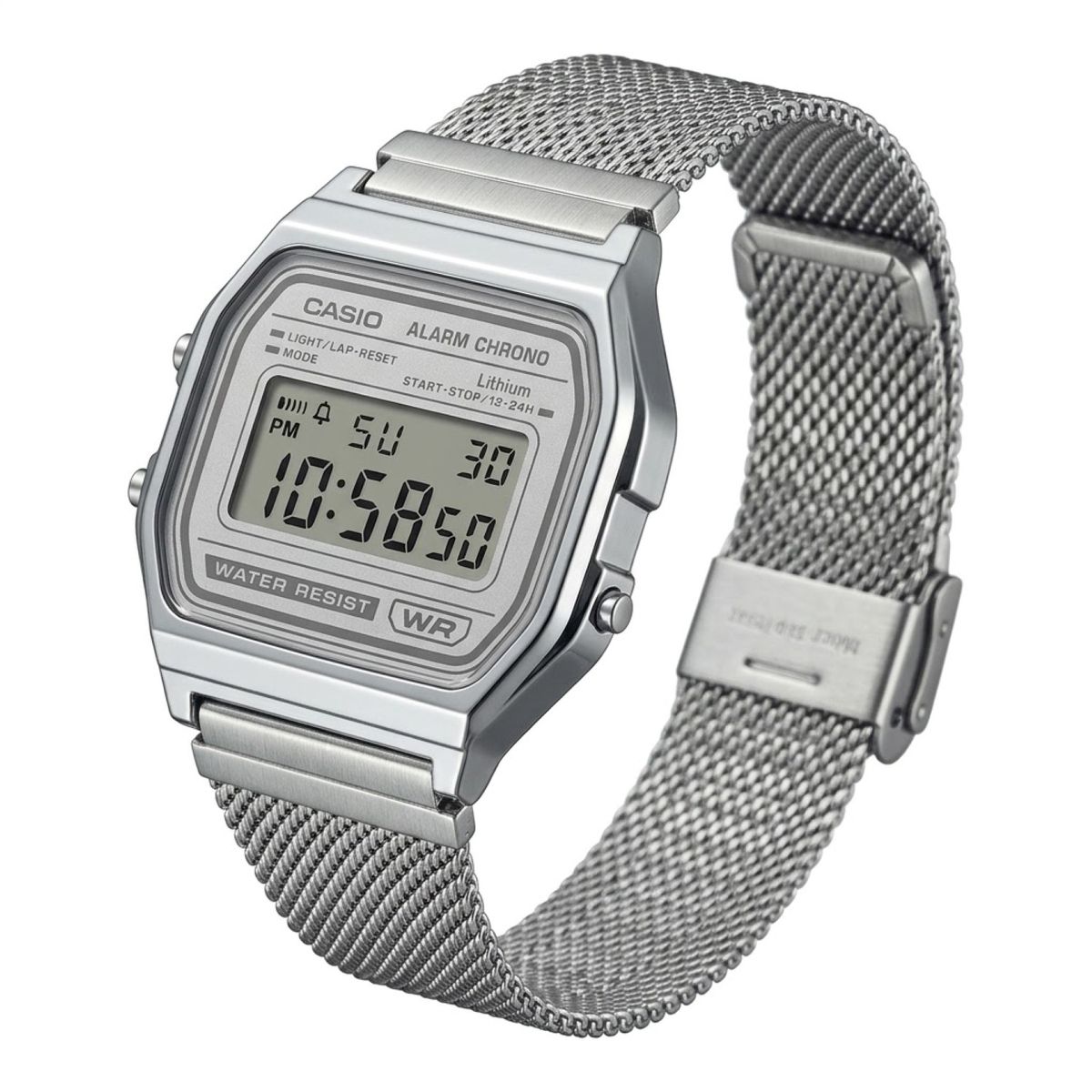 CASIO - Reloj Casio Para Mujer Plateado A158wea-7df