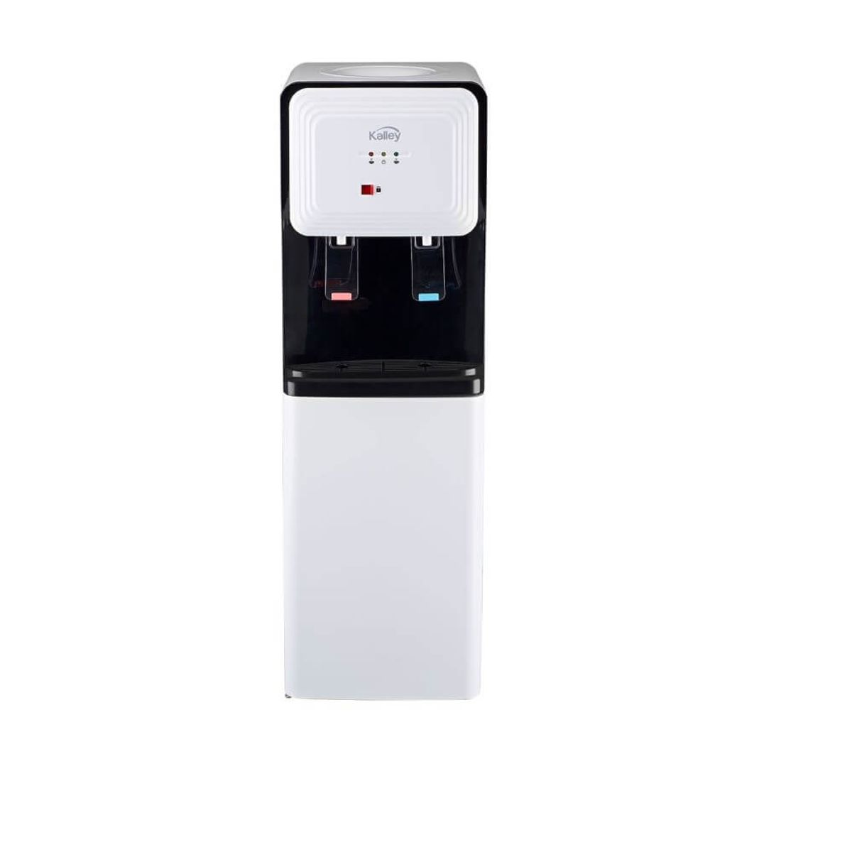 KALLEY - Dispensador de agua KALLEY de piso para botellón K-DAG2 Blanco