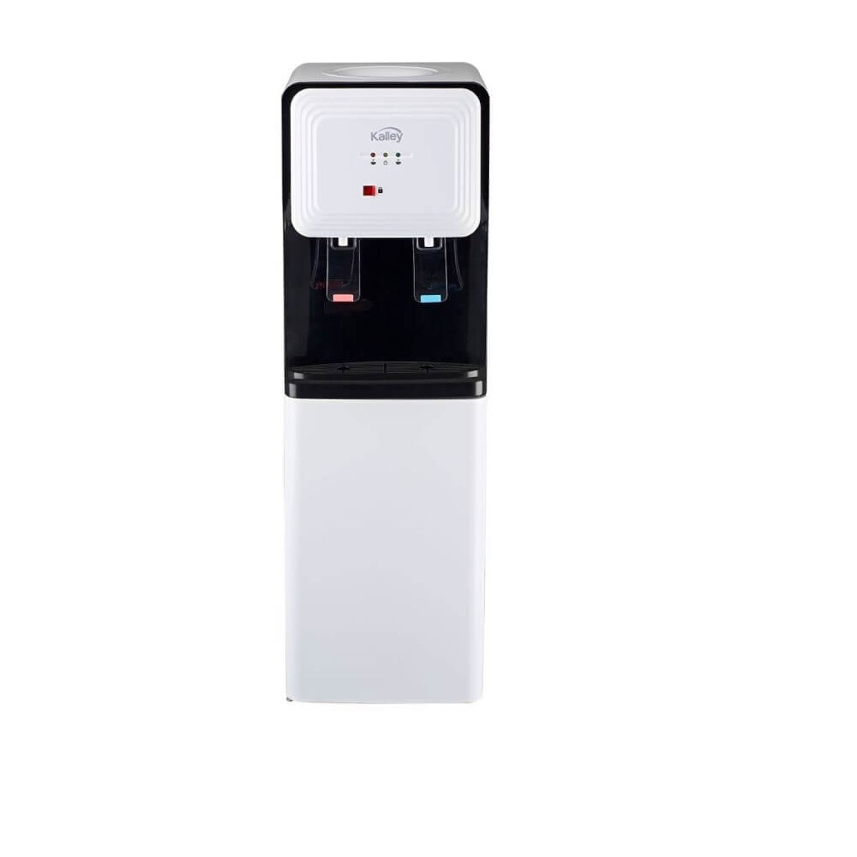 KALLEY - Dispensador de agua KALLEY de piso para botellón K-DAG2 Blanco