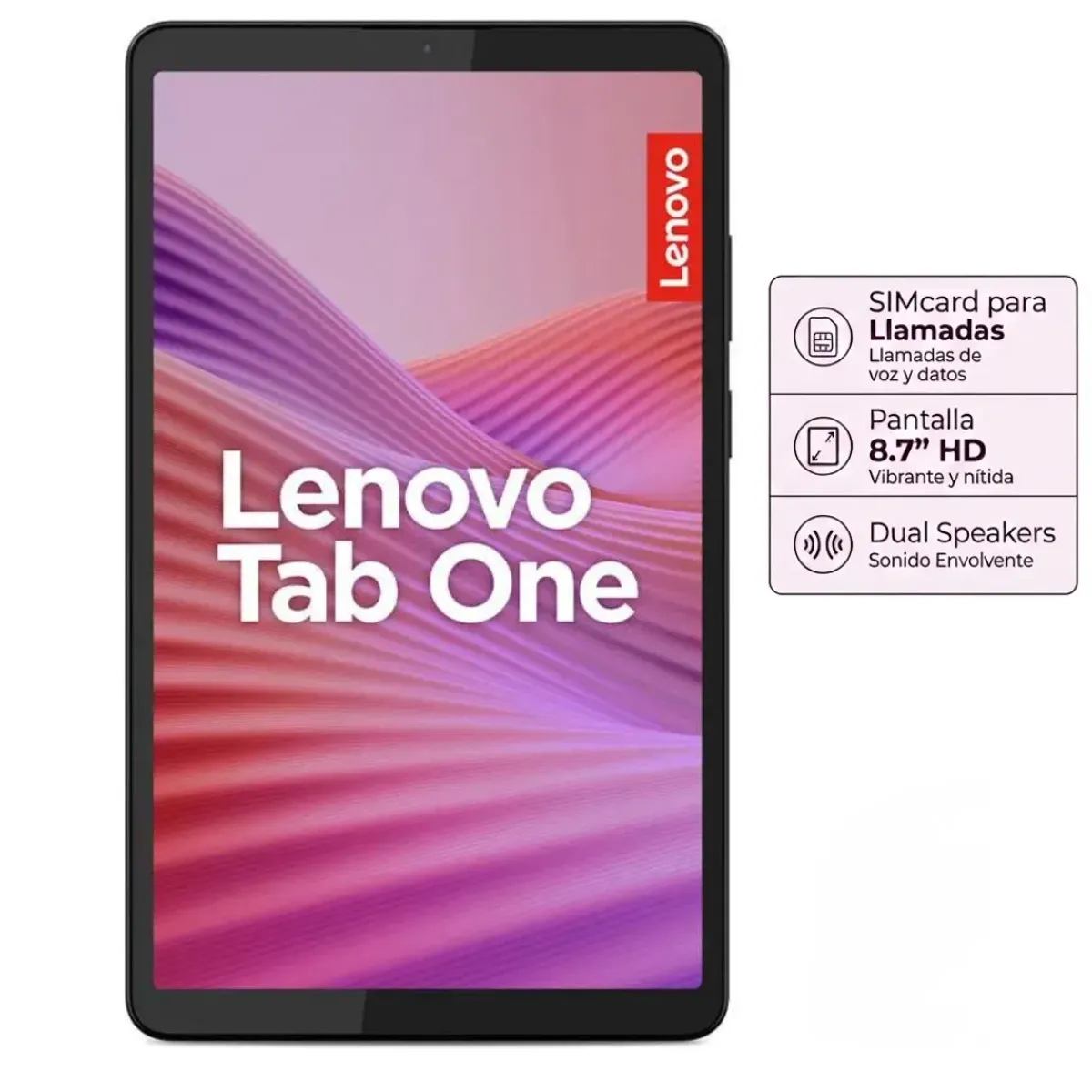 Lenovo - Tablet Lenovo Tab One Con Protector - Negro