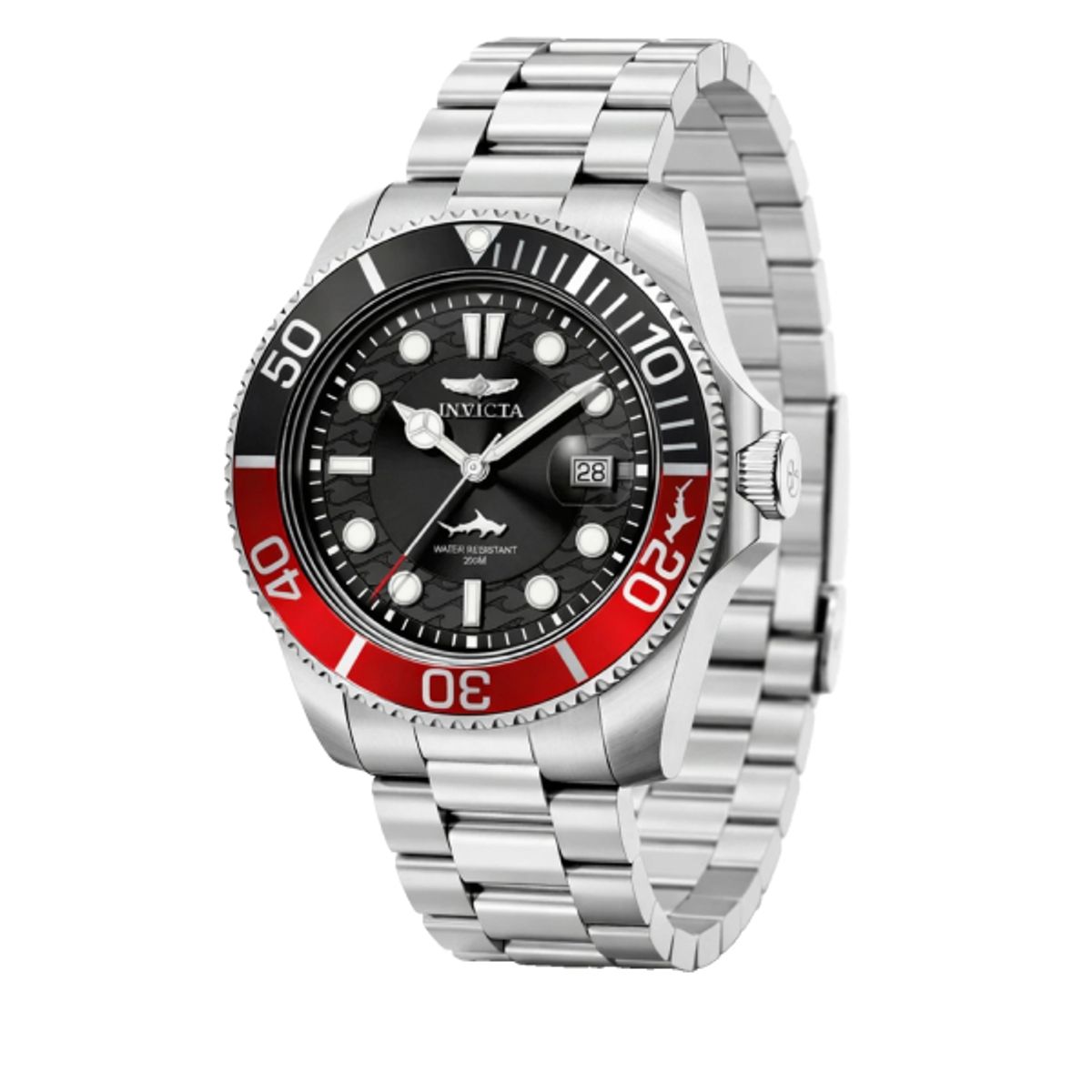 INVICTA - Reloj Invicta Pro Diver hombre Acero Rojo y Negro 42mm