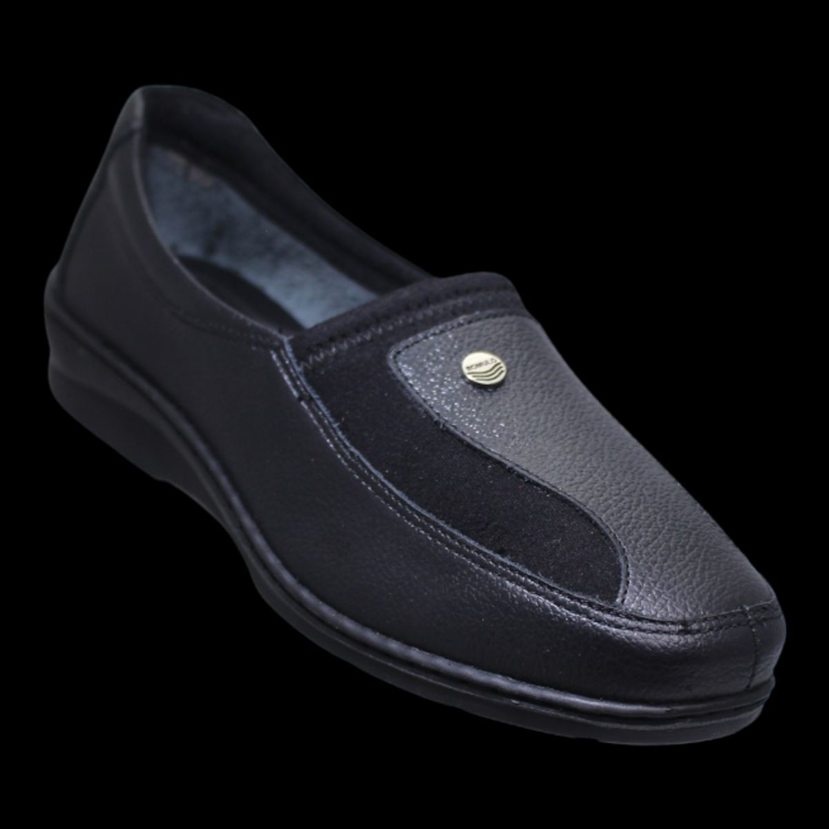 ROMULO - Zapato Mocasín Romulo Negro Mujer