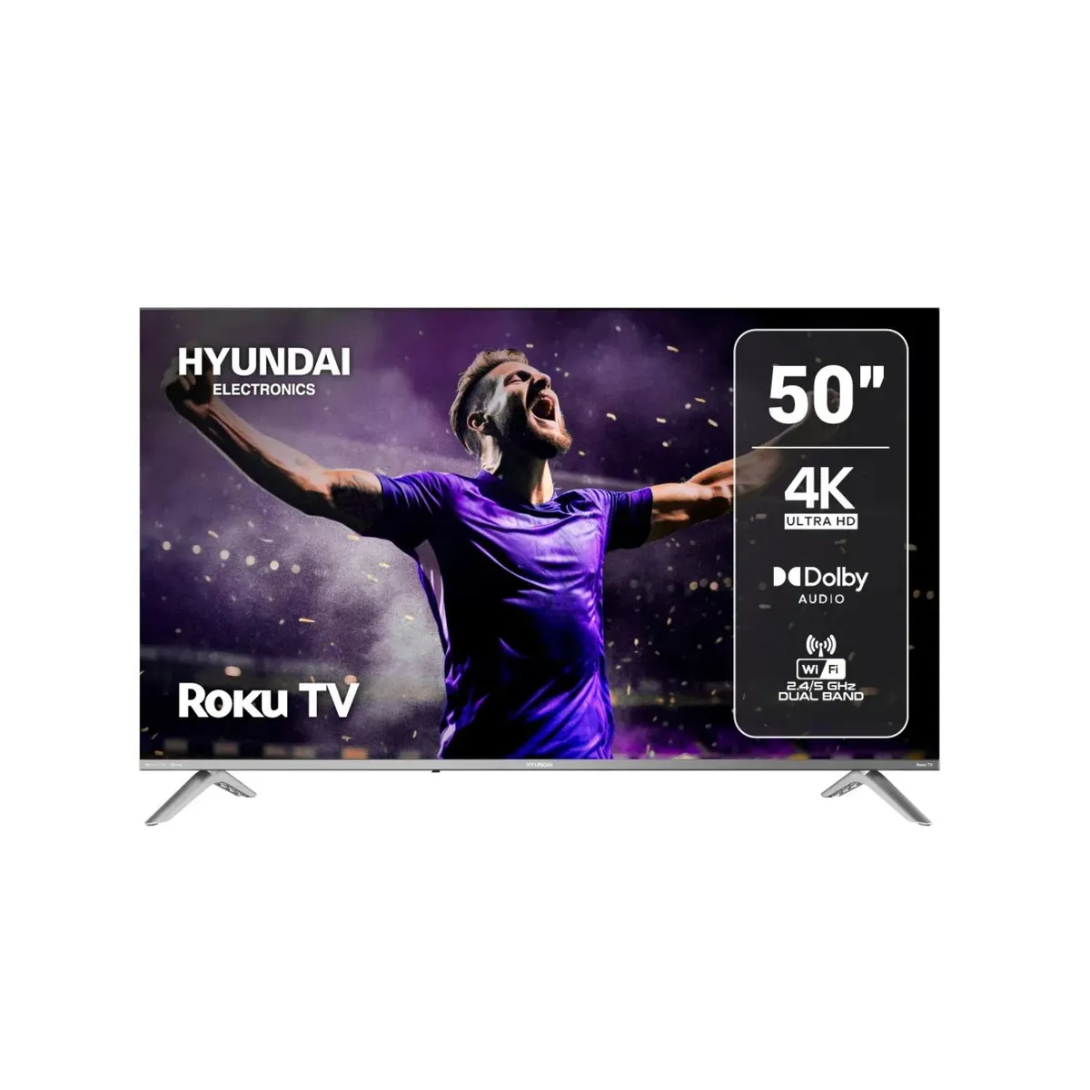 HYUNDAI - Televisor HYUNDAI 50 HYLED5023R4KM 4K UHD LED Smart TV