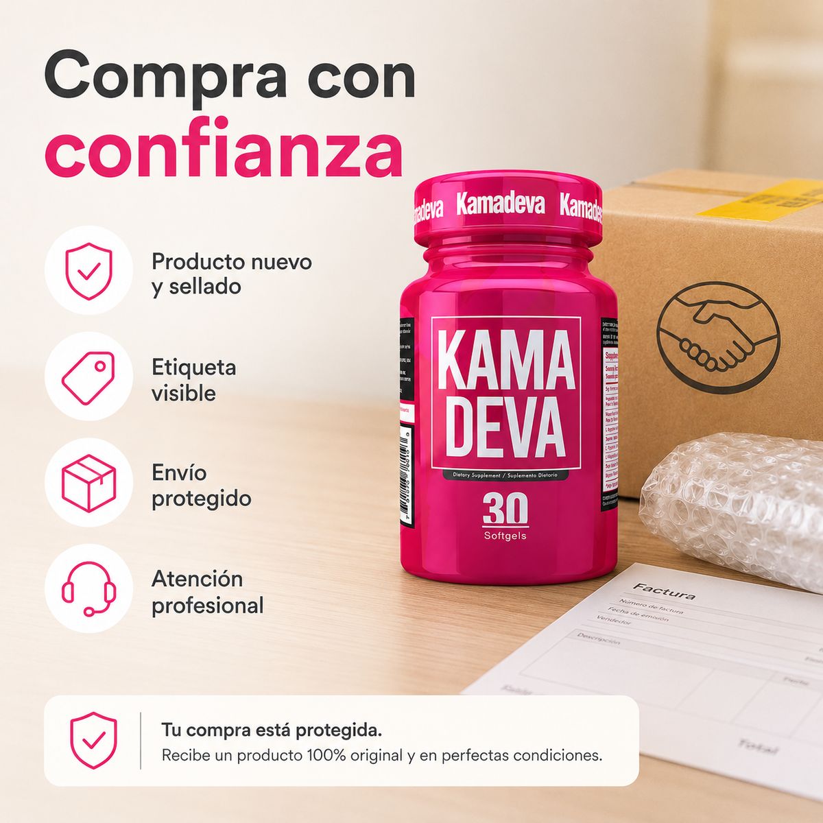 HEALTHY AMERICA - Kamadeva Suplemento Dietario 30 Softgels