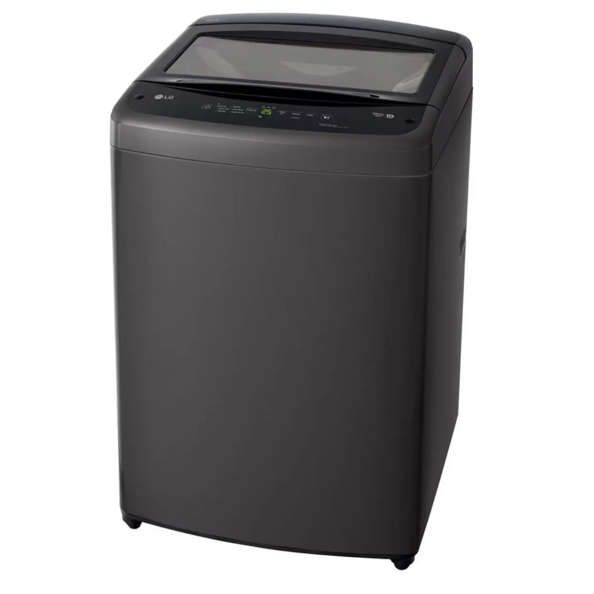LG - Lavadora LG Carga Superior 19KG 42libras WT19MVTB Black
