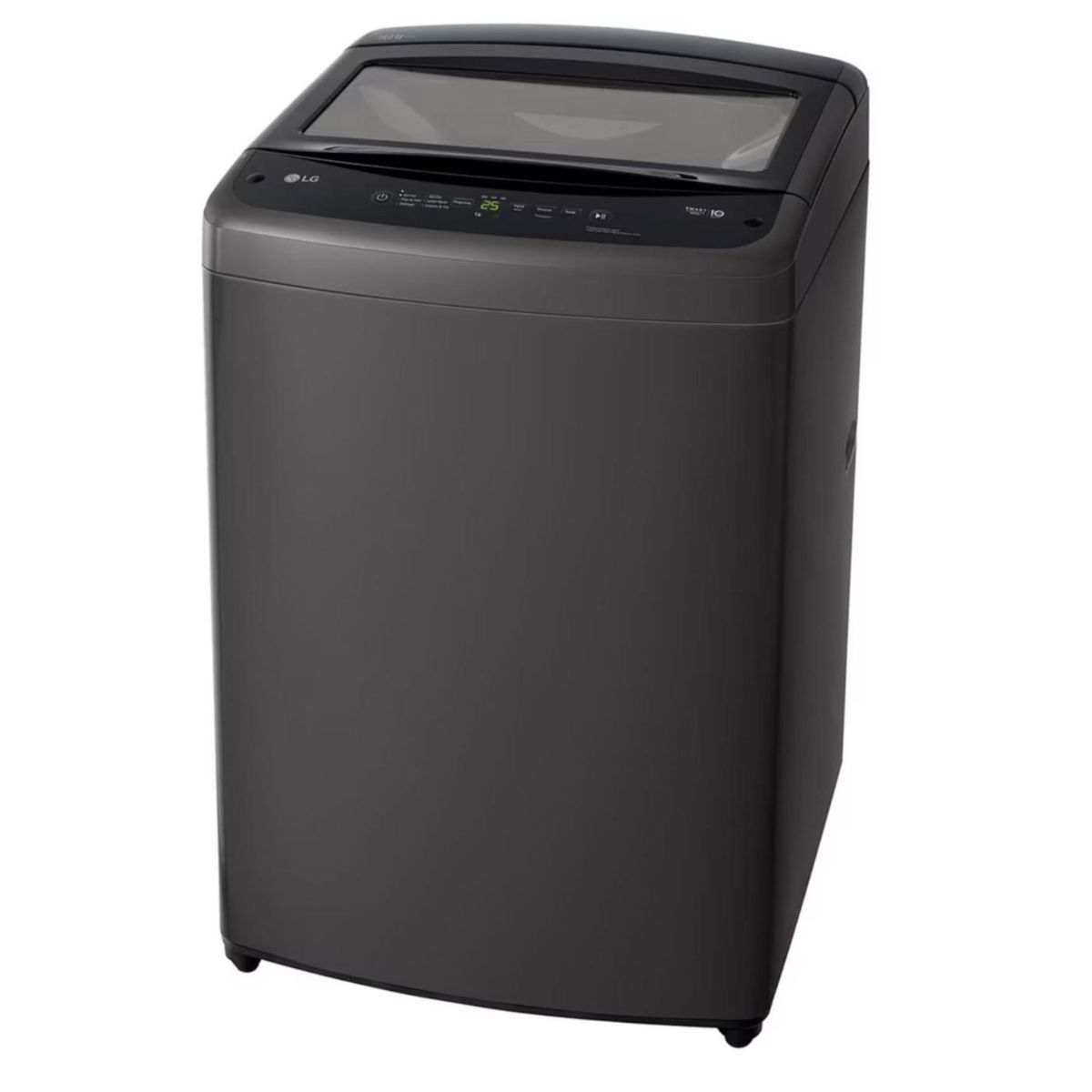 LG - Lavadora LG Carga Superior 19KG 42libras WT19MVTB Black