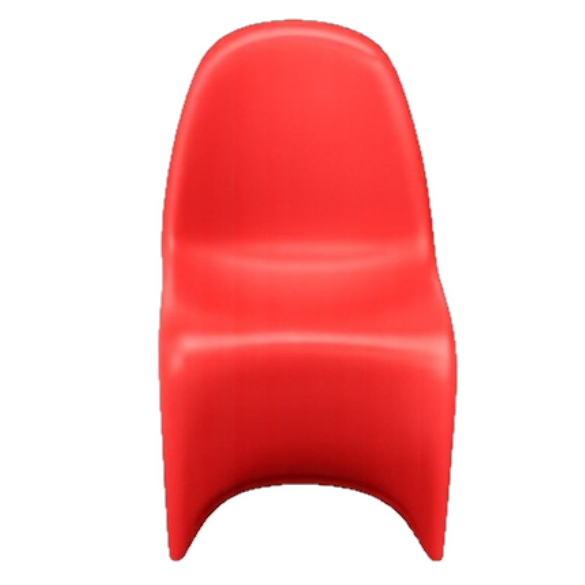 GENERICO - SILLA INFANTIL PEQUEÑA TIPO PANTON ROJO