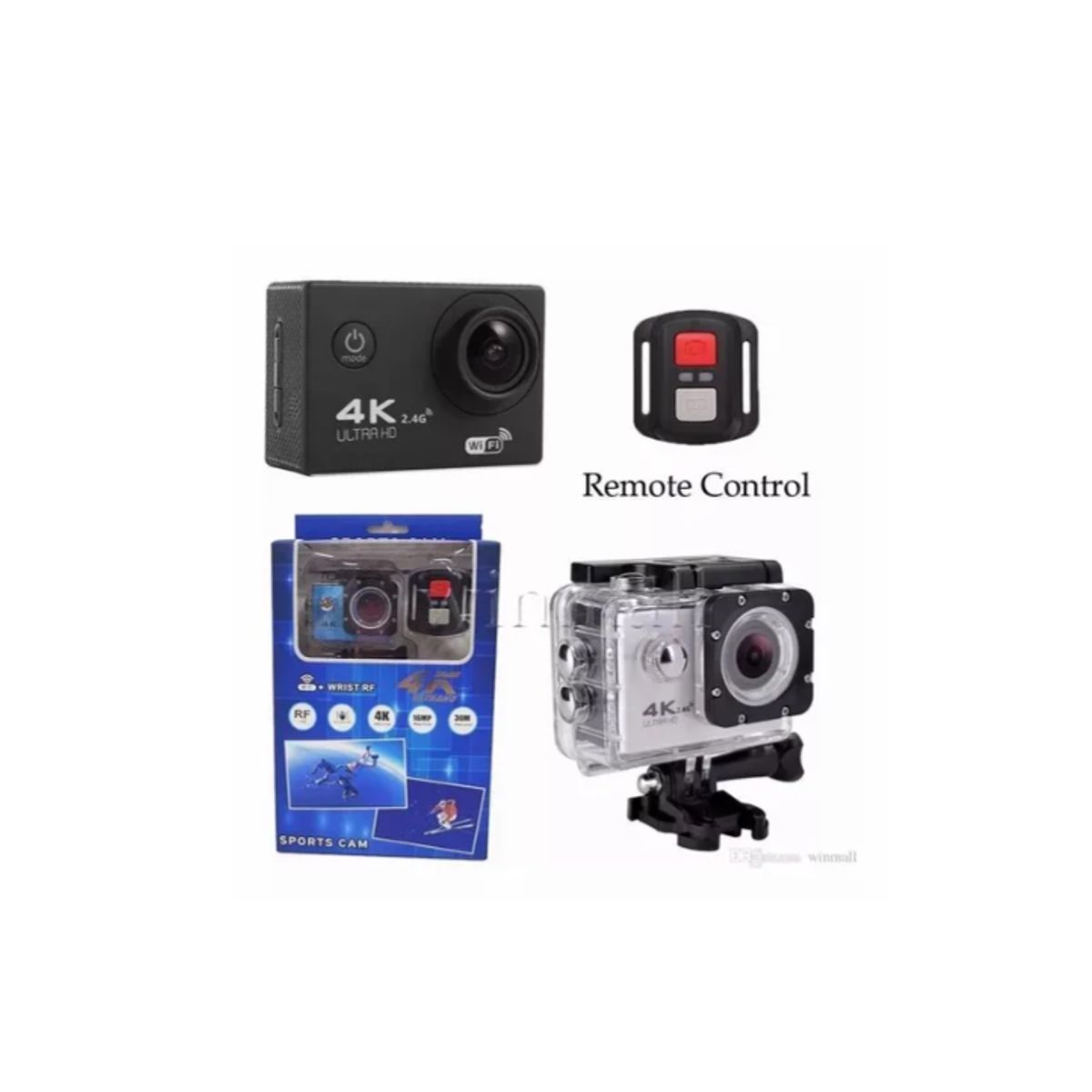 GENERICO - Camara Go Pro + Control Remoto