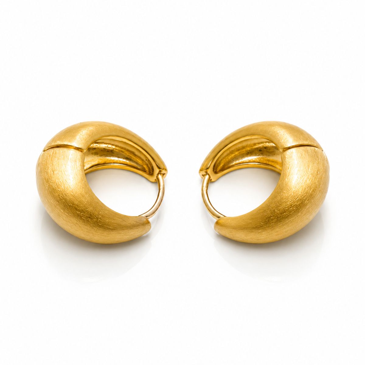 SCARLETT - Candongas Nova Gold Dorado Scarlett Elegantes Minimalista