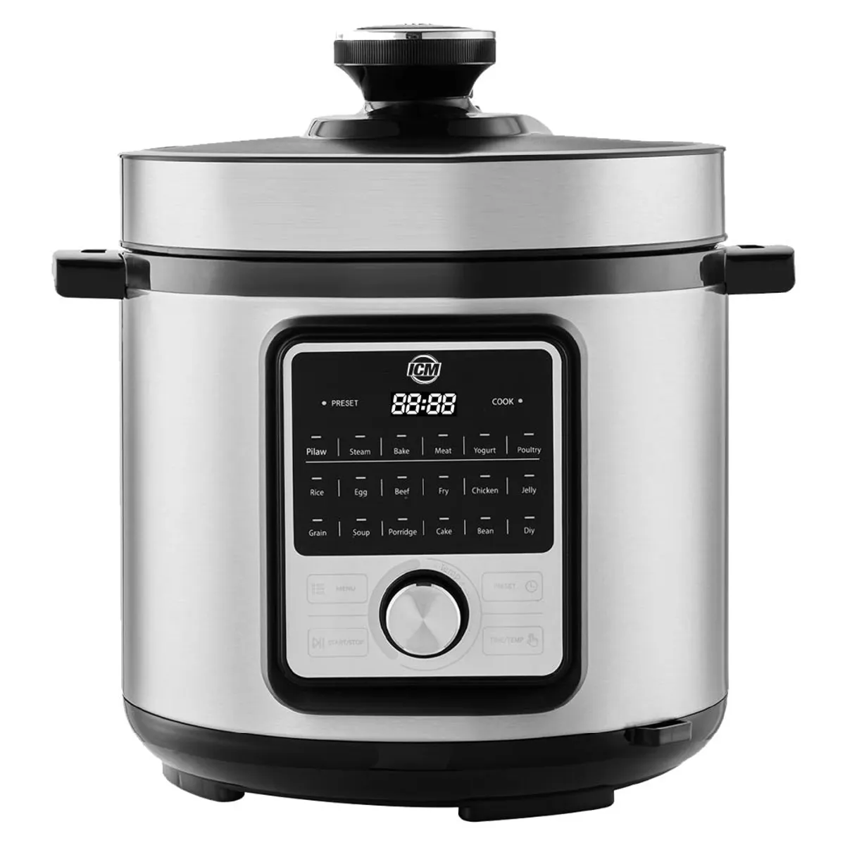 ICM - Olla de Presión Eléctrica ICM MultiChef 5.7L 1000W 18 Funciones Programables