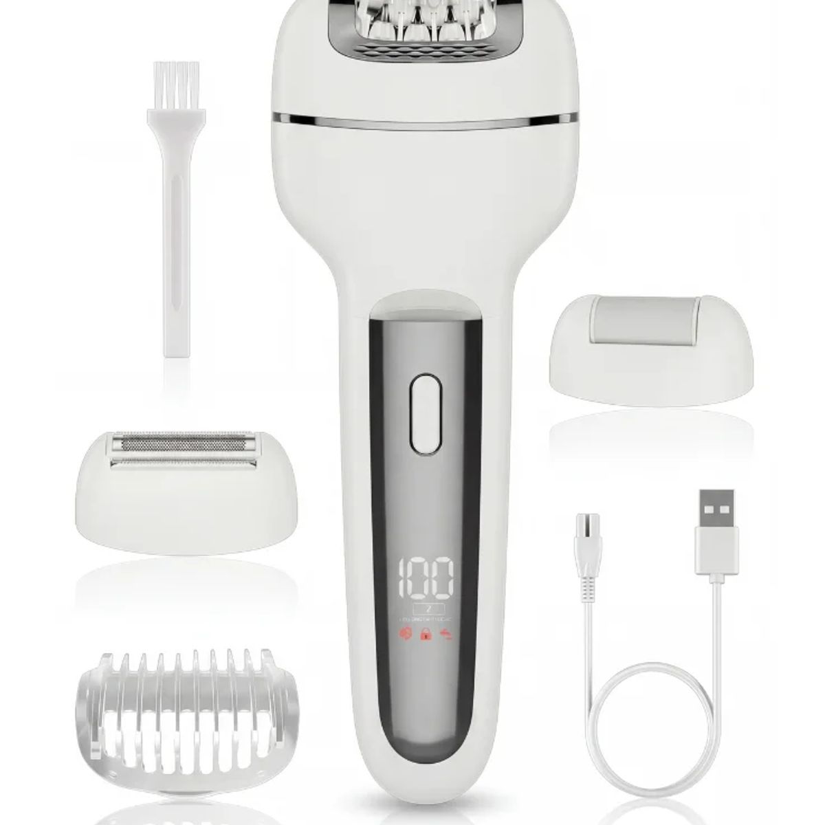 TELEVENTAS COM - Depilador de Raíz, Facial y Corporal Rasurador Pulidor 3 en 1