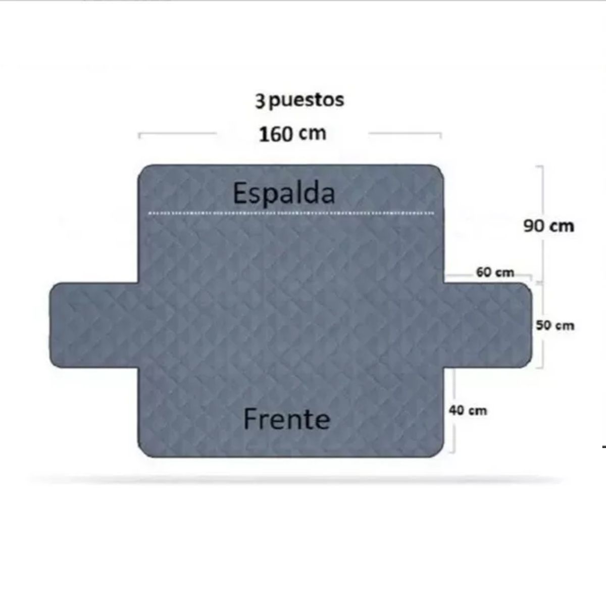 GENERICO - Protector Elegante Tu Sofá Libre De Manchas