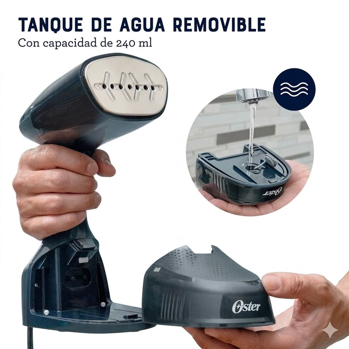OSTER - Vaporizador telas Oster portatil