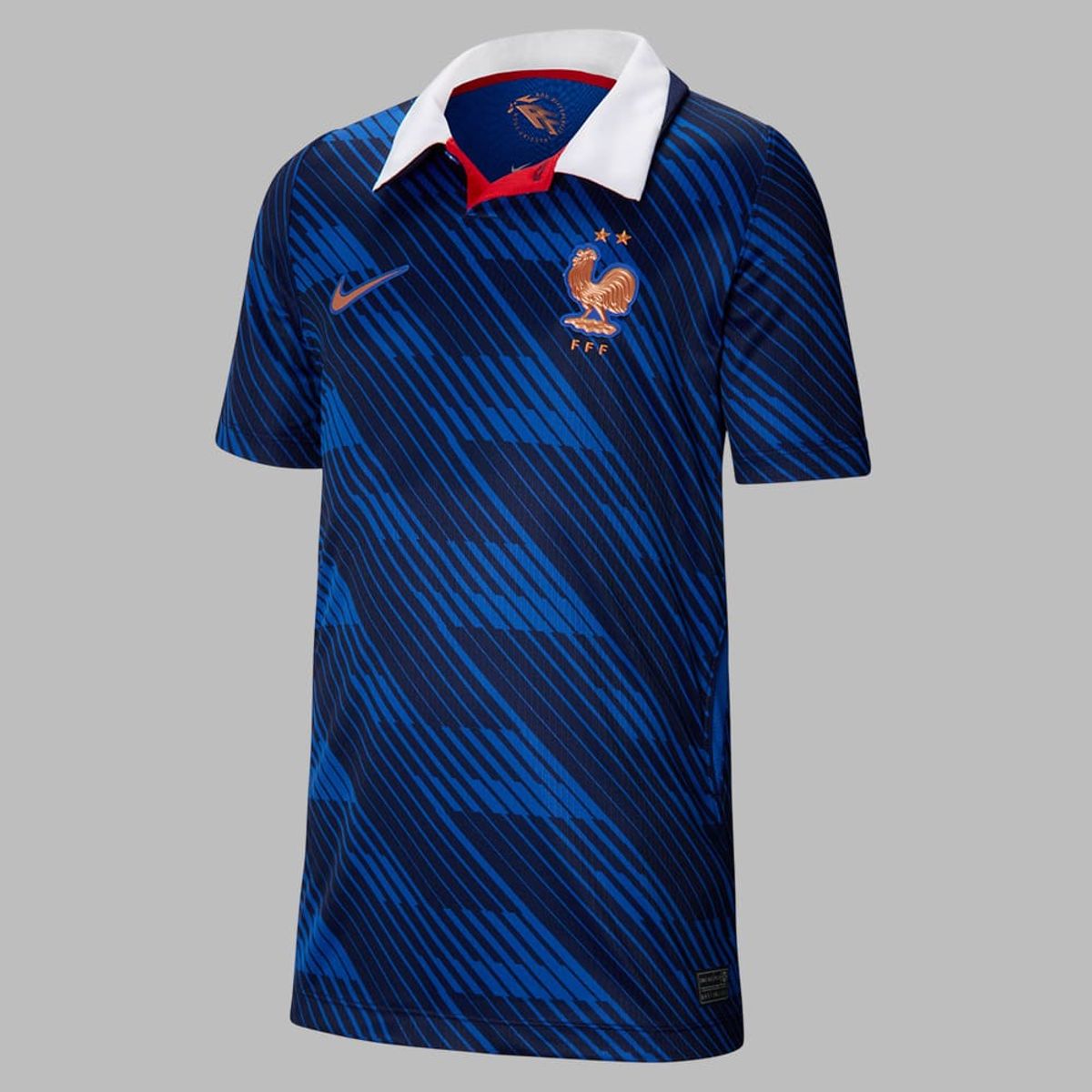 NIKE - Camisetas Nike Niño Francia Local Stadium - Azul