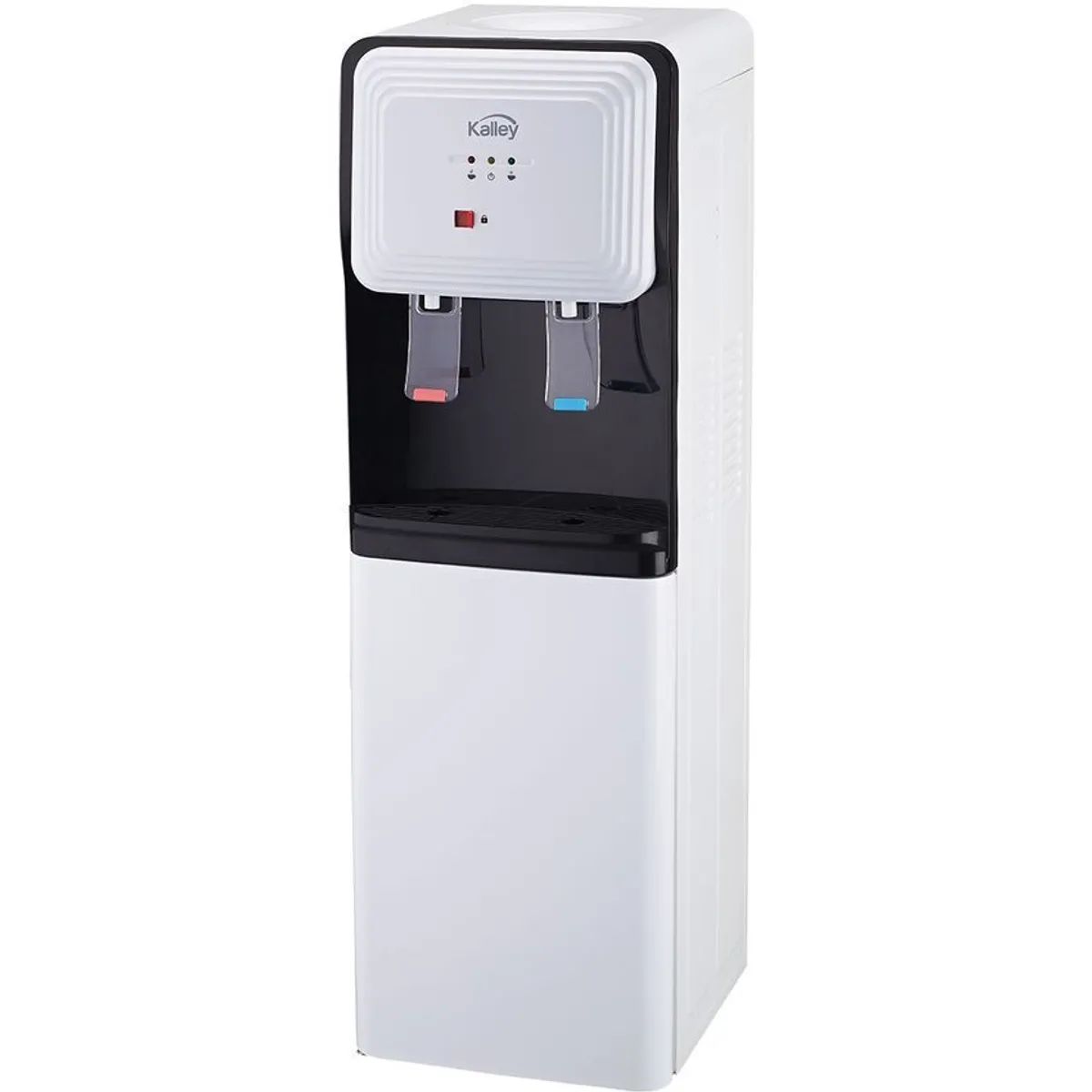 KALLEY - Dispensador de agua KALLEY de piso para botellón K-DAG2 Blanco