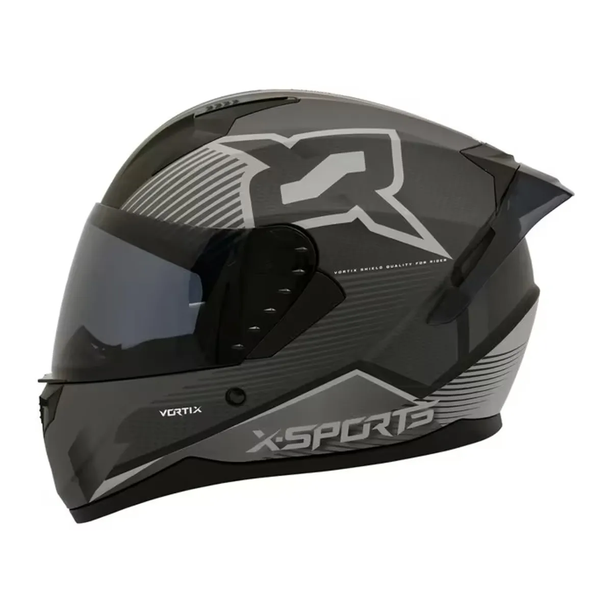 X SPORTS - CASCO X SPORTS M67 CERTIFICADO DOT NEGRO MATE TALLA XL