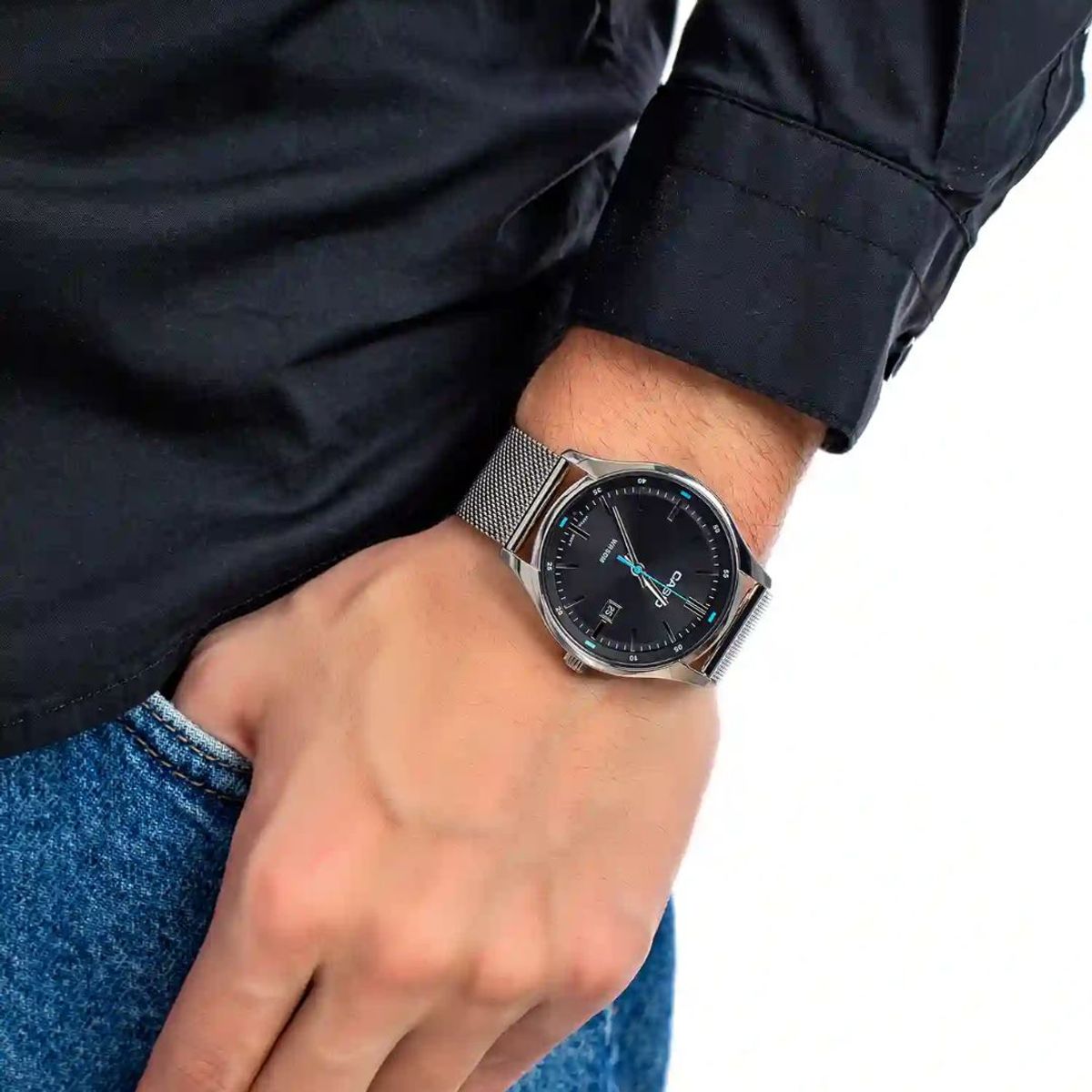 CASIO - Reloj Casio Hombre MTP-E710M-1A Diseño Elegante