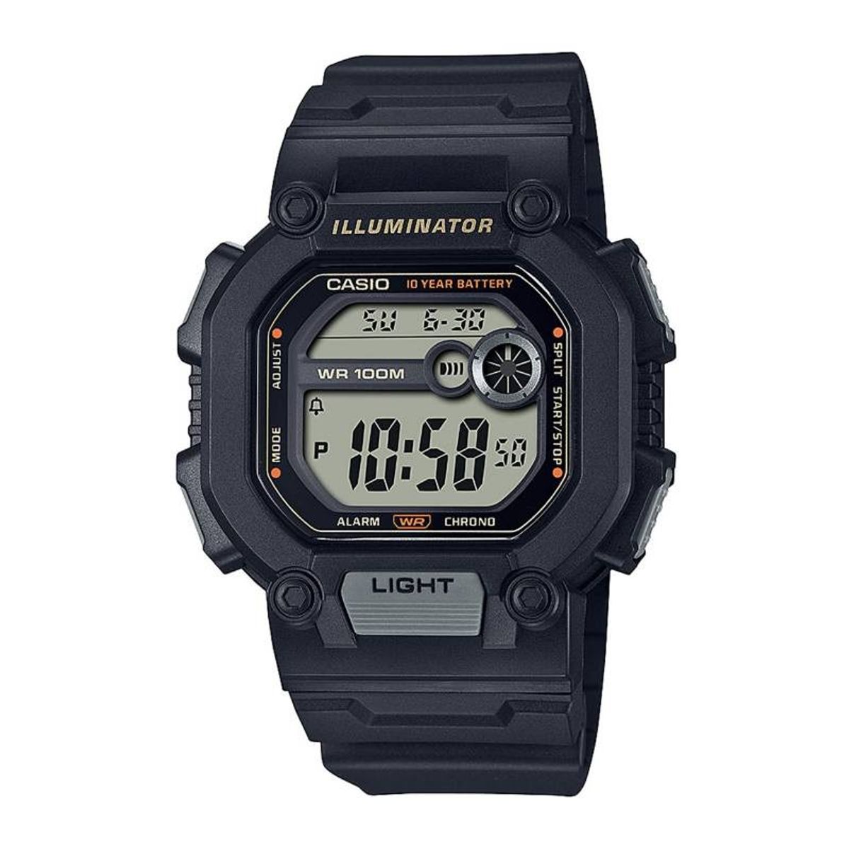 CASIO - Reloj Casio Modelo W-737HX-1A Diseño Deportivo