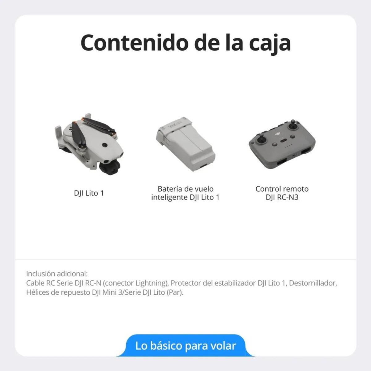 DJI - Dron Dji Lito 1 4k Video 8k Image