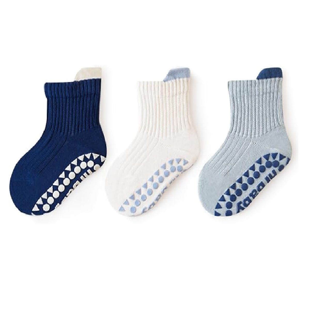 MUNDO BEBE - Set Medias x 3 Para Niño Niña  Para Bebés