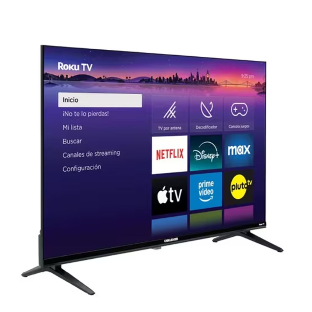 CHALLENGER - Televisor 32 HD LED Challenger Smart TV Roku
